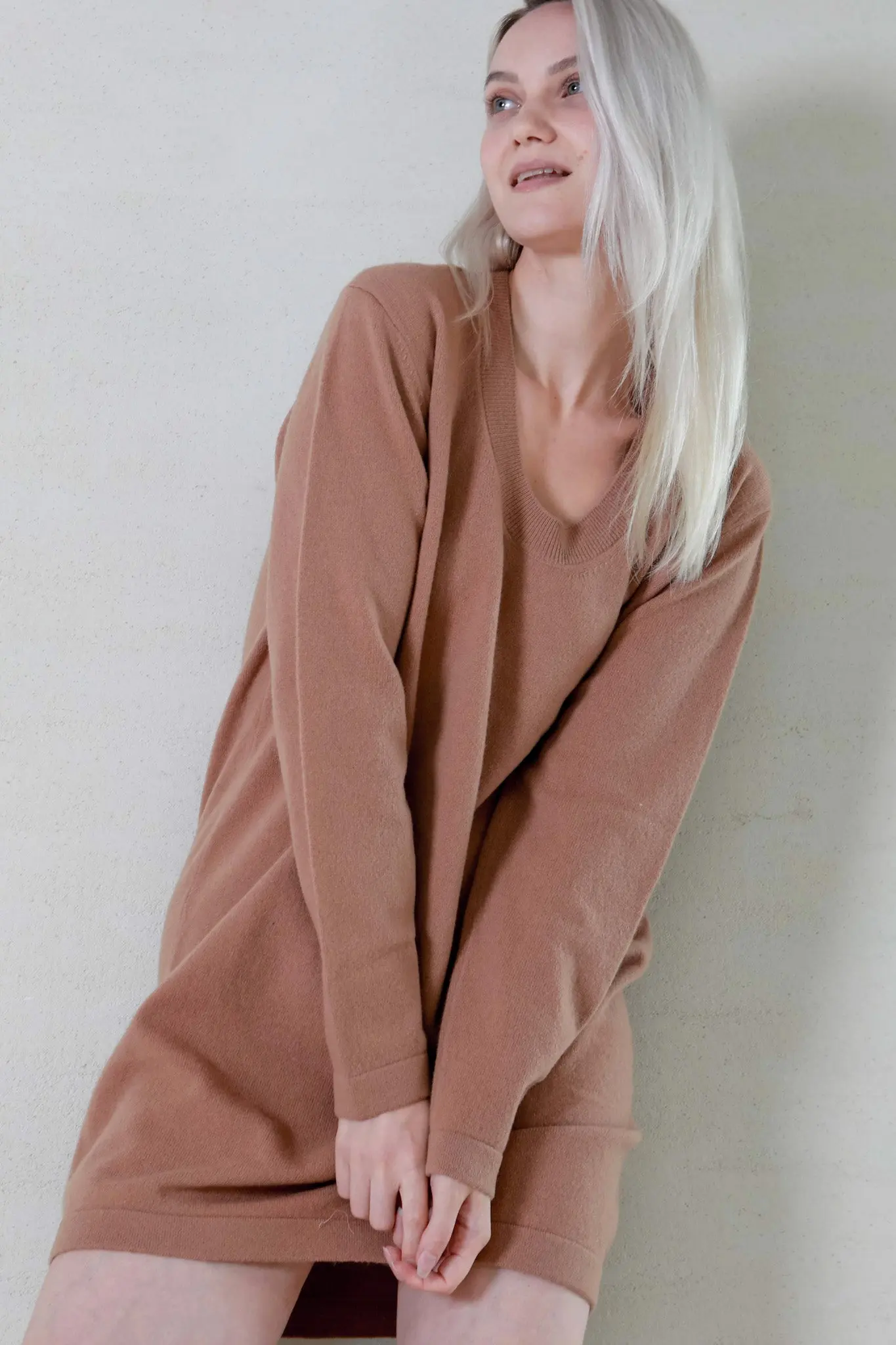 Cashmere Midi Dress - MIAOOOO