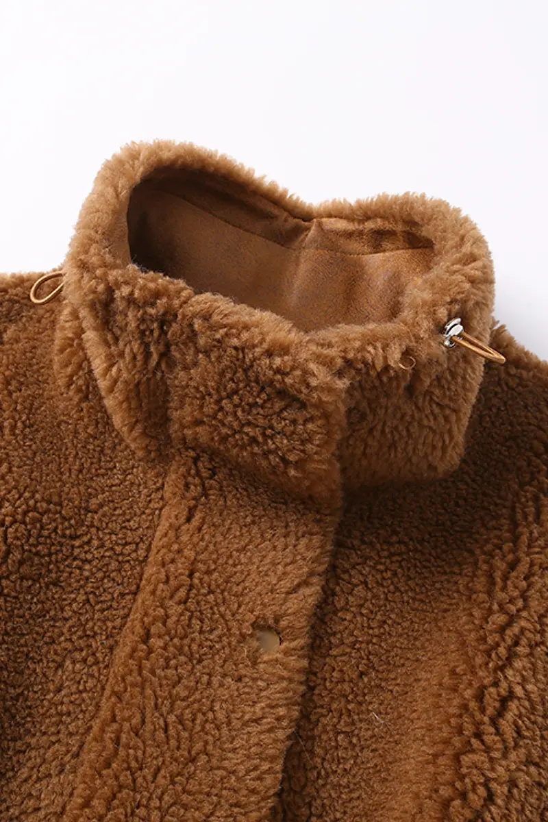 Oversized Faux Shearling Teddy Sherpa Vest - MIAOOOO