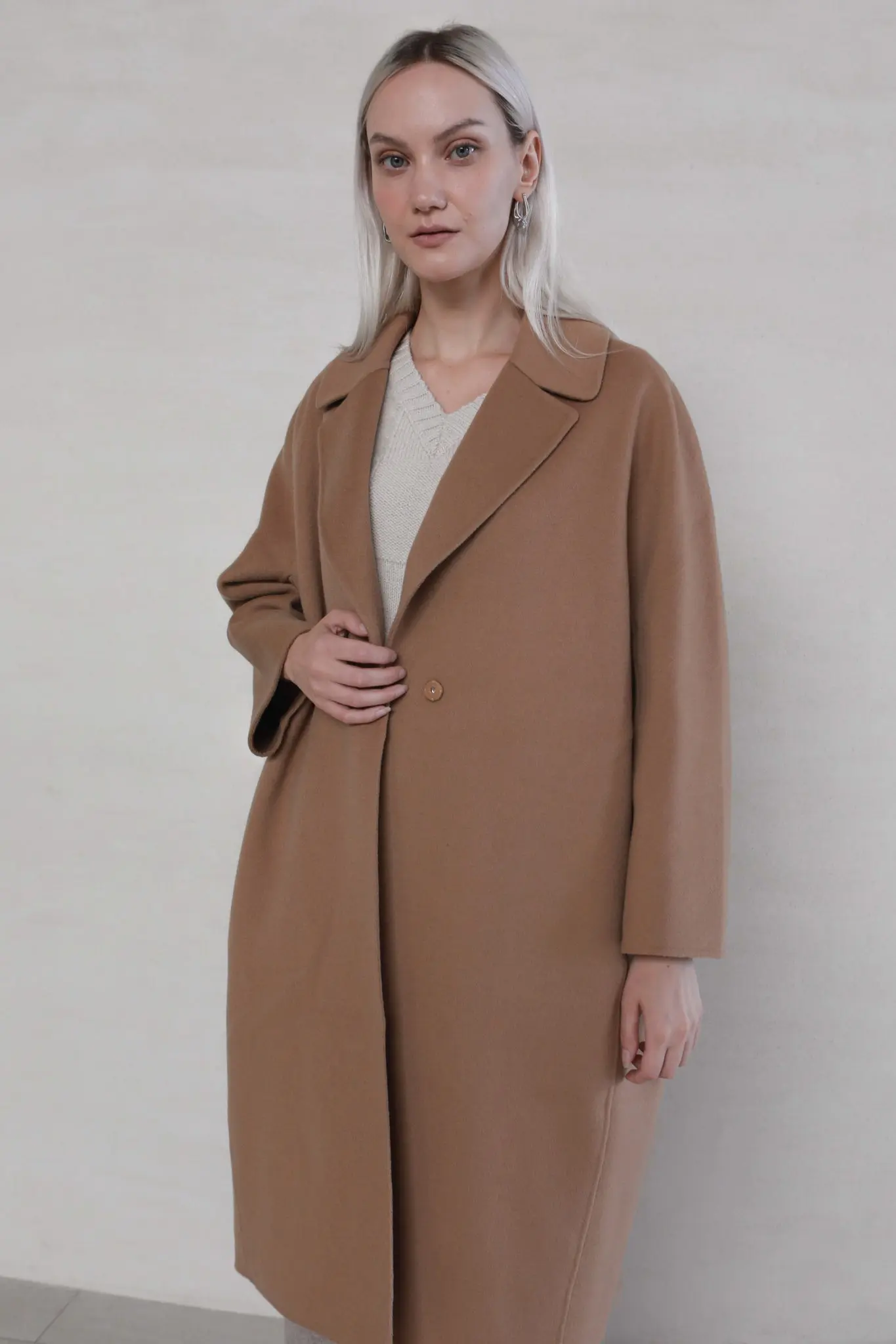 Double Face Wool Coat - MIAOOOO