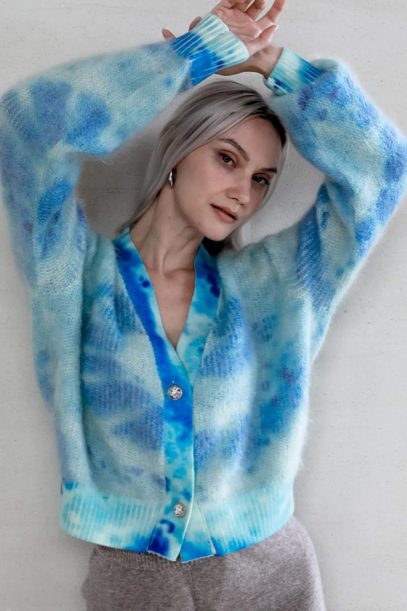Mohair Blend Cardigan - MIAOOOO