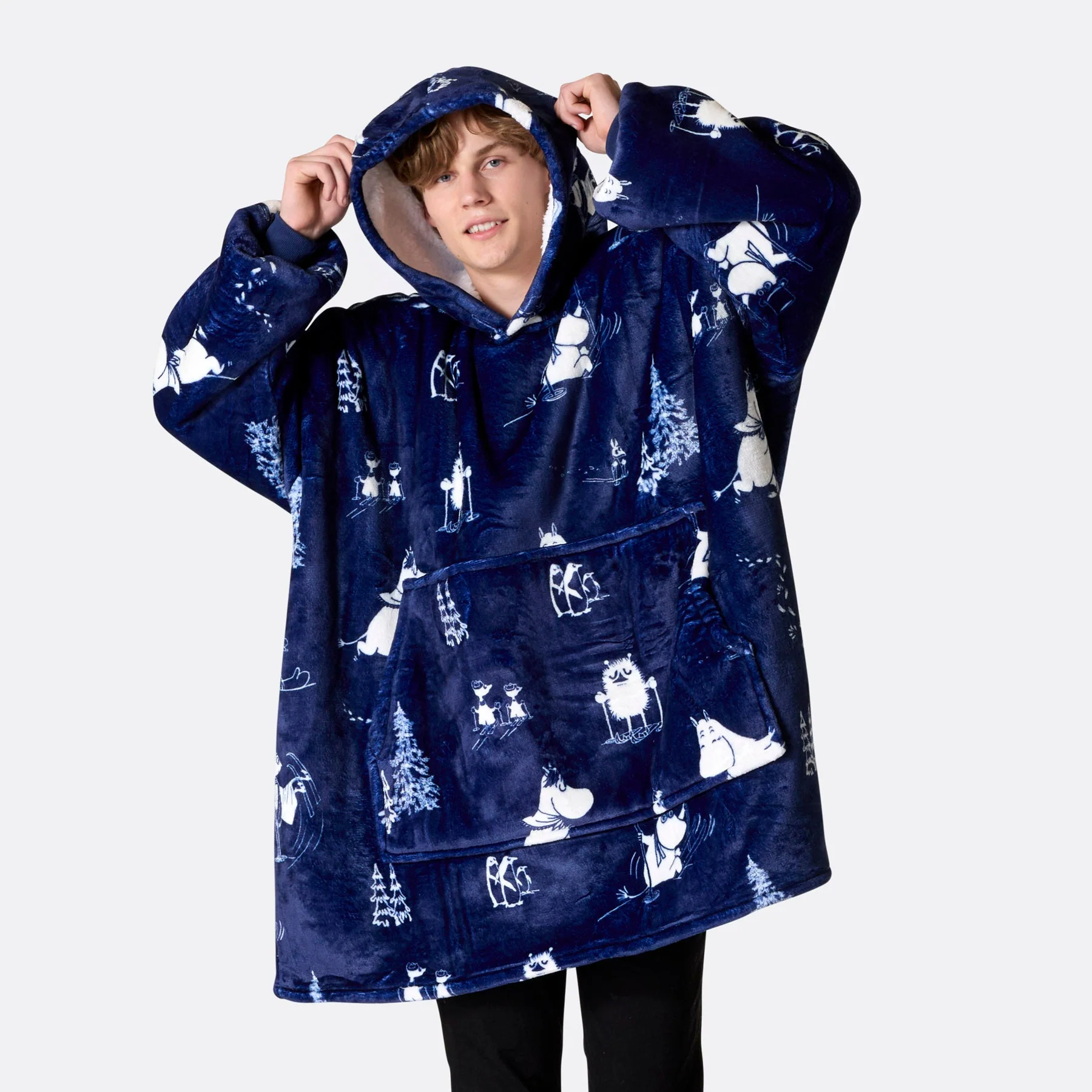 Mumins Weihnachts HappyHoodie