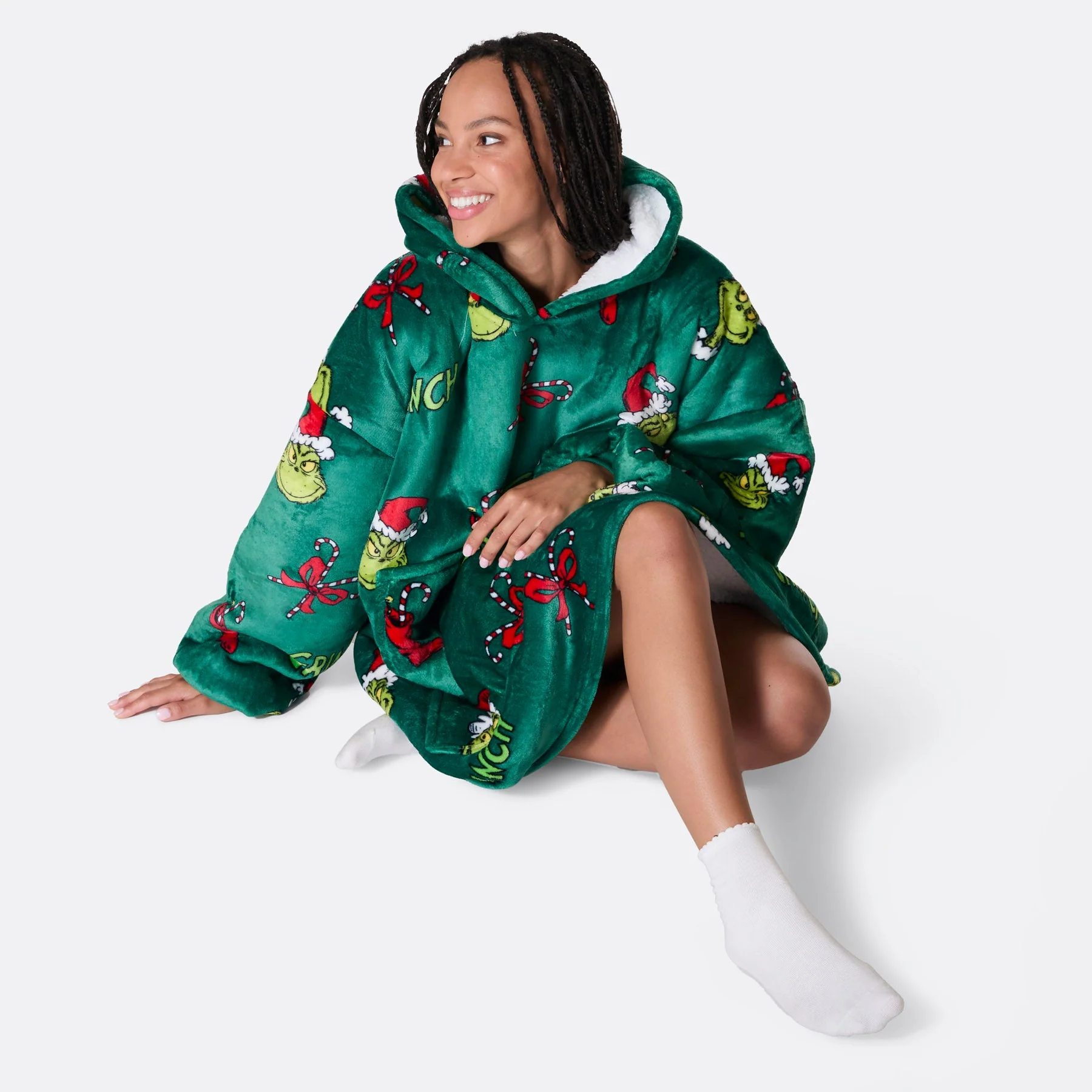 Grüner Der Grinch HappyHoodie