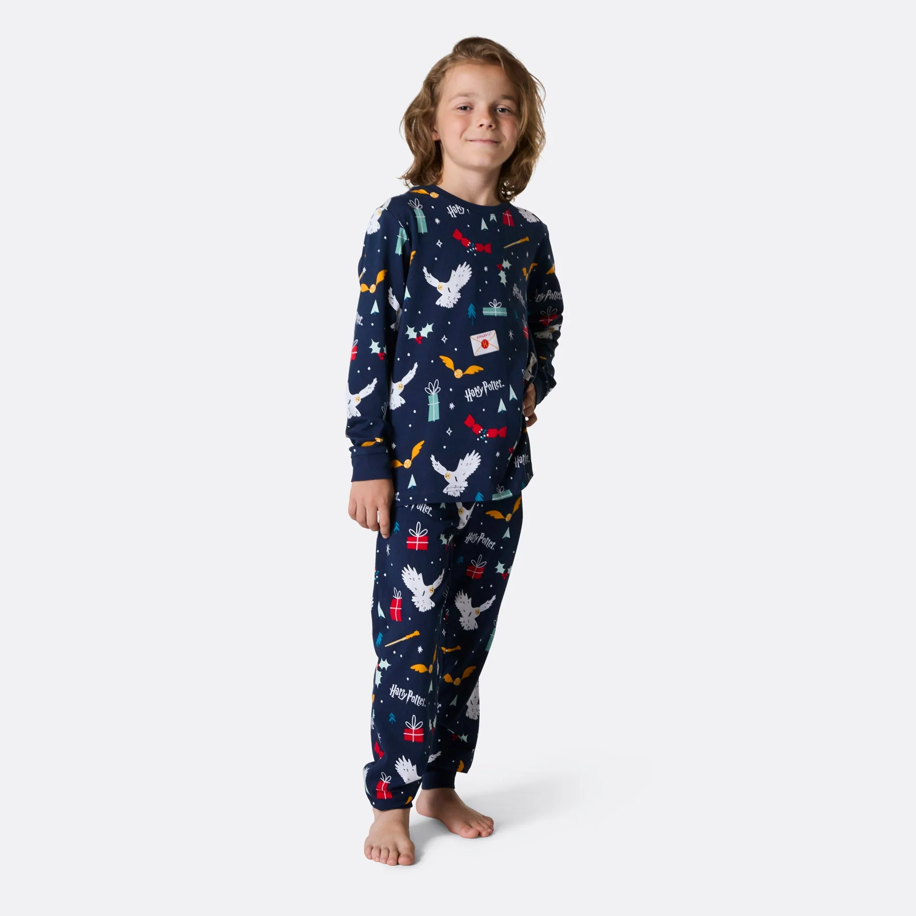 Blauer Harry Potter Pyjama Kinder