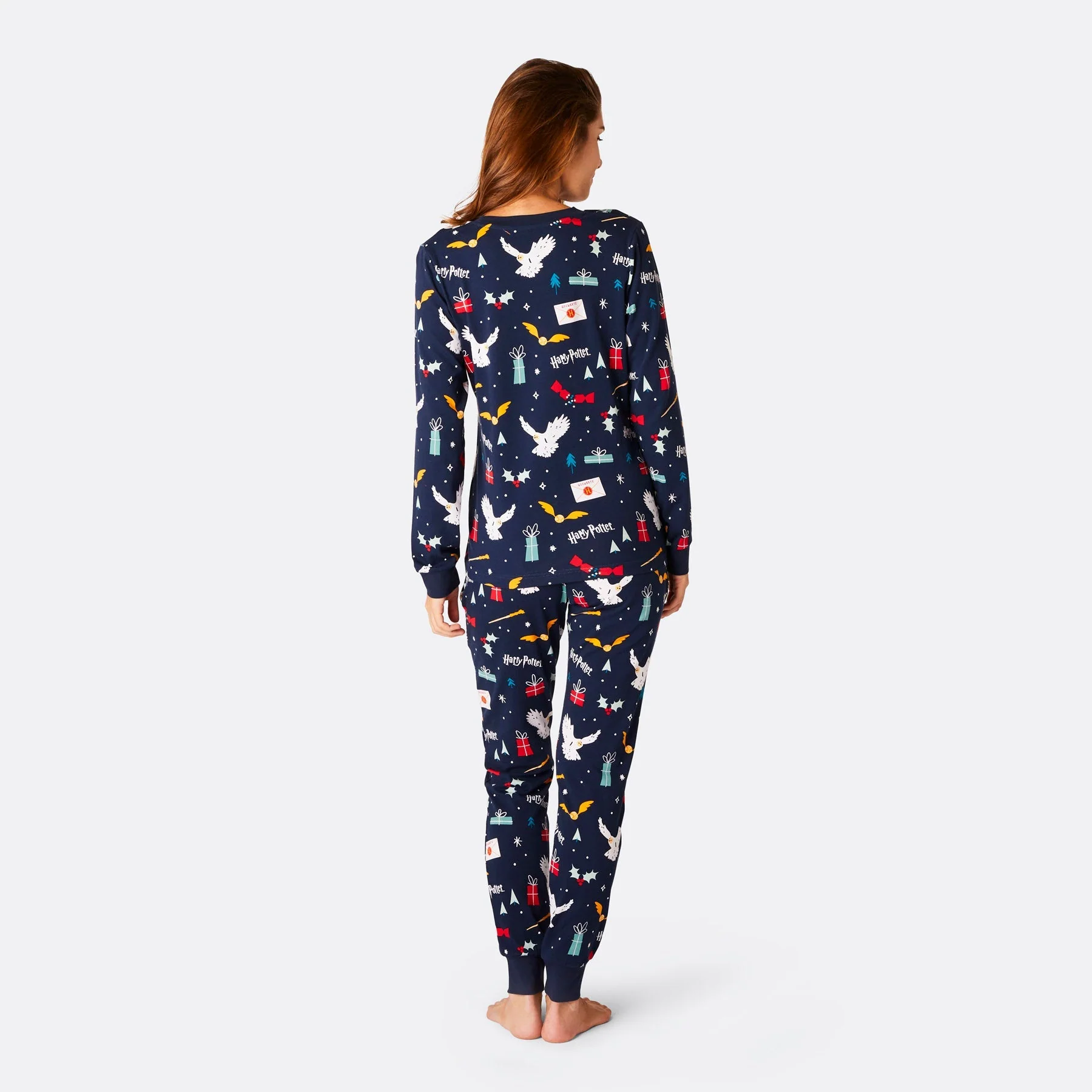 Blauer Harry Potter Pyjama Damen