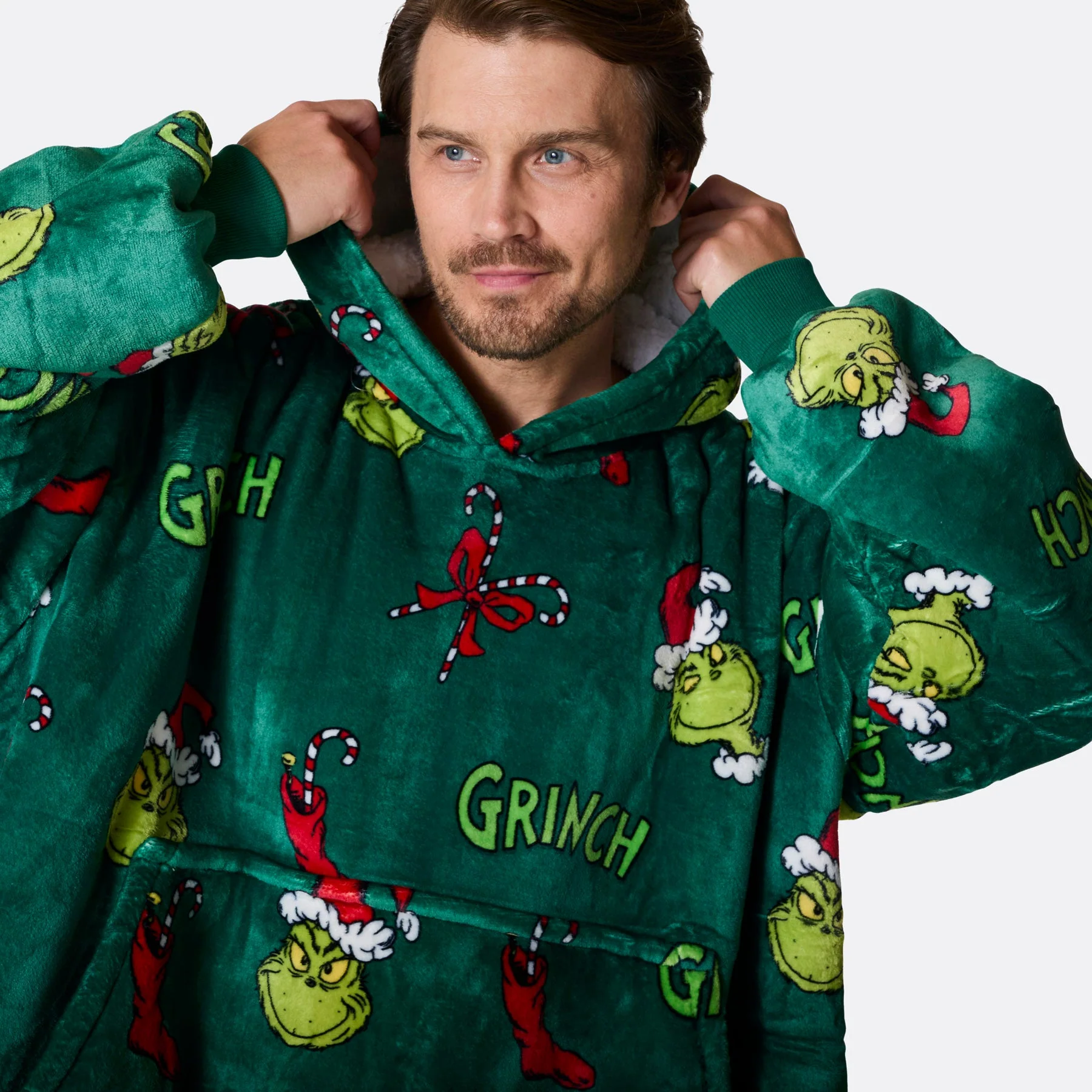 Grüner Der Grinch HappyHoodie