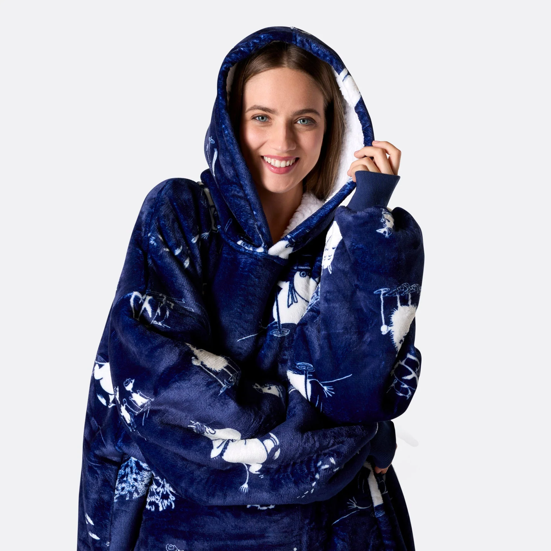 Mumins Weihnachts HappyHoodie