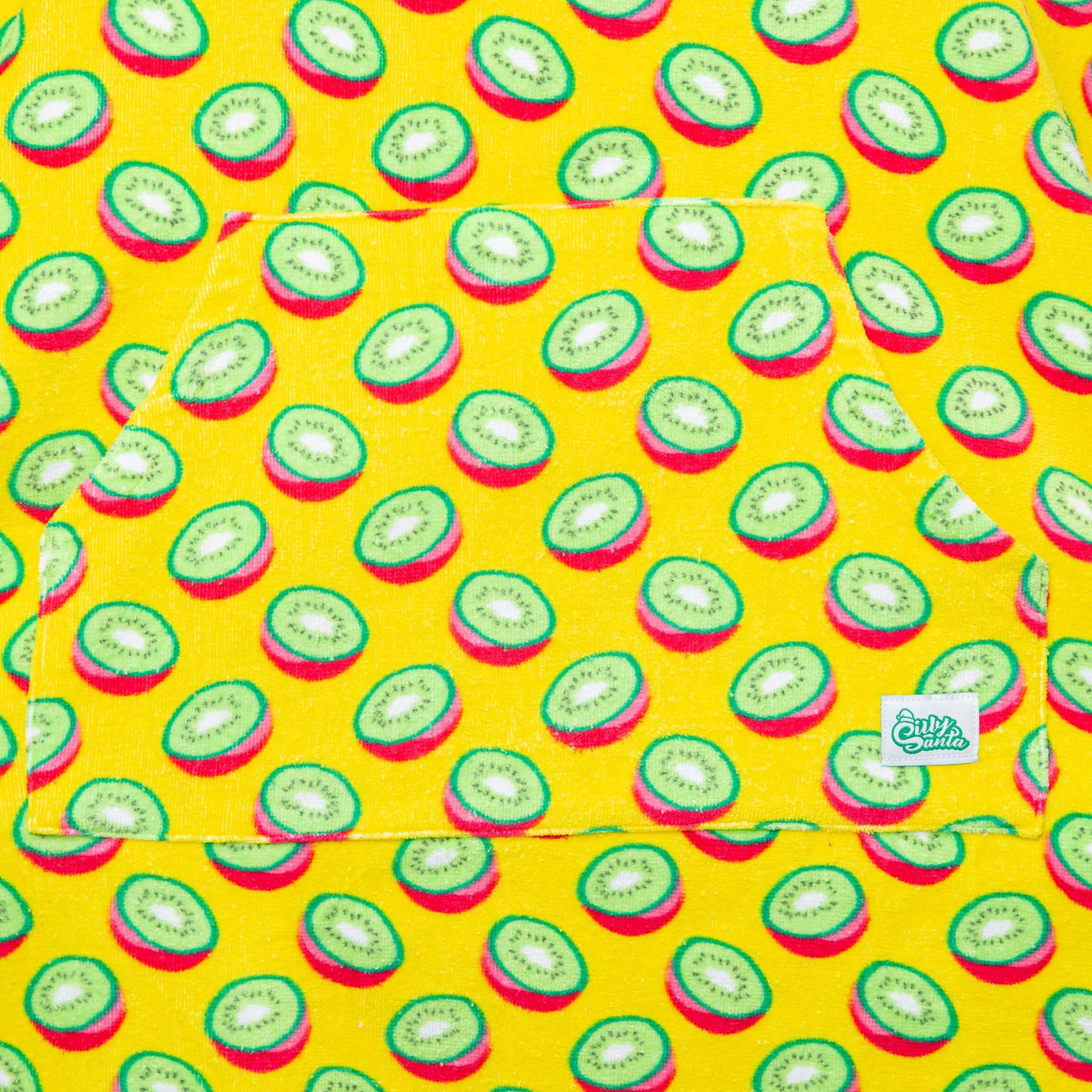 Tropische Kiwi Badeponcho