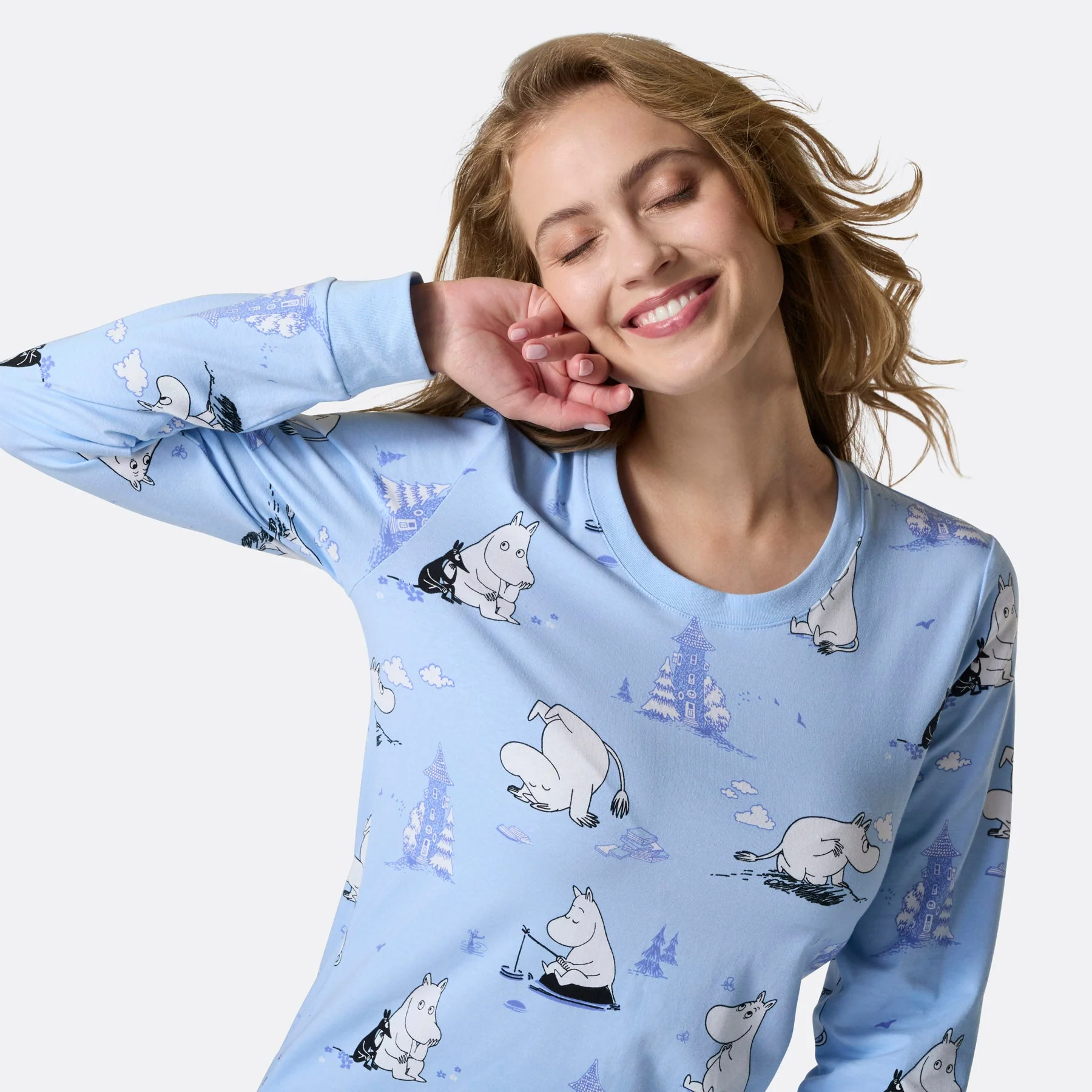 Mumintroll Pyjama Damen