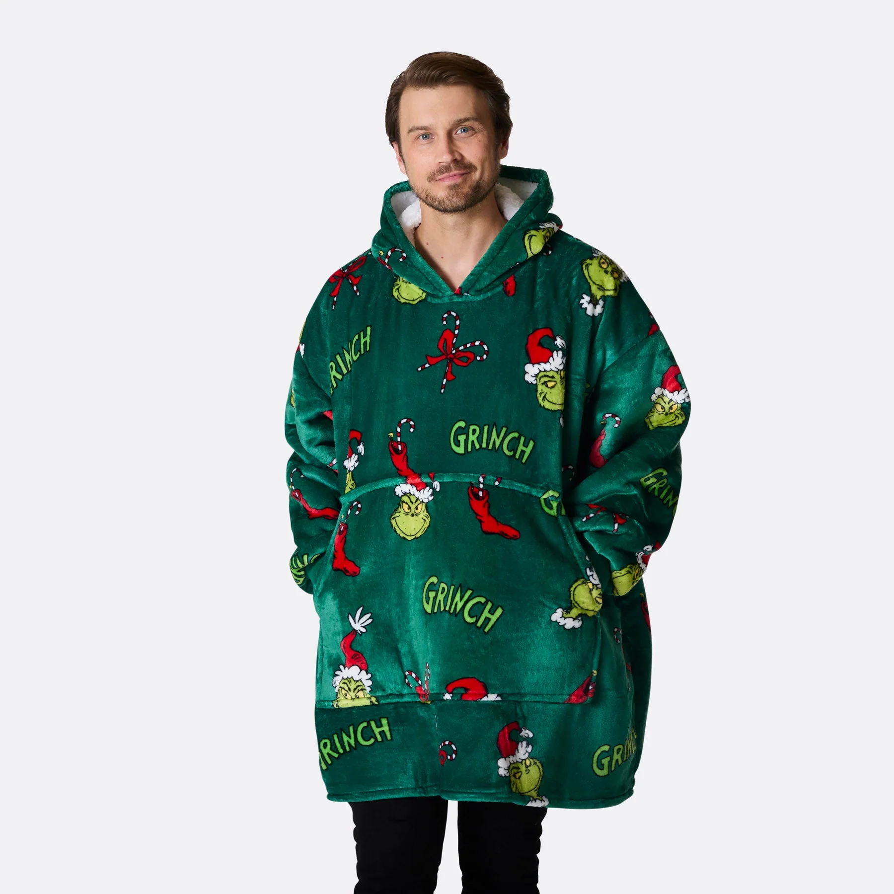 Grüner Der Grinch HappyHoodie
