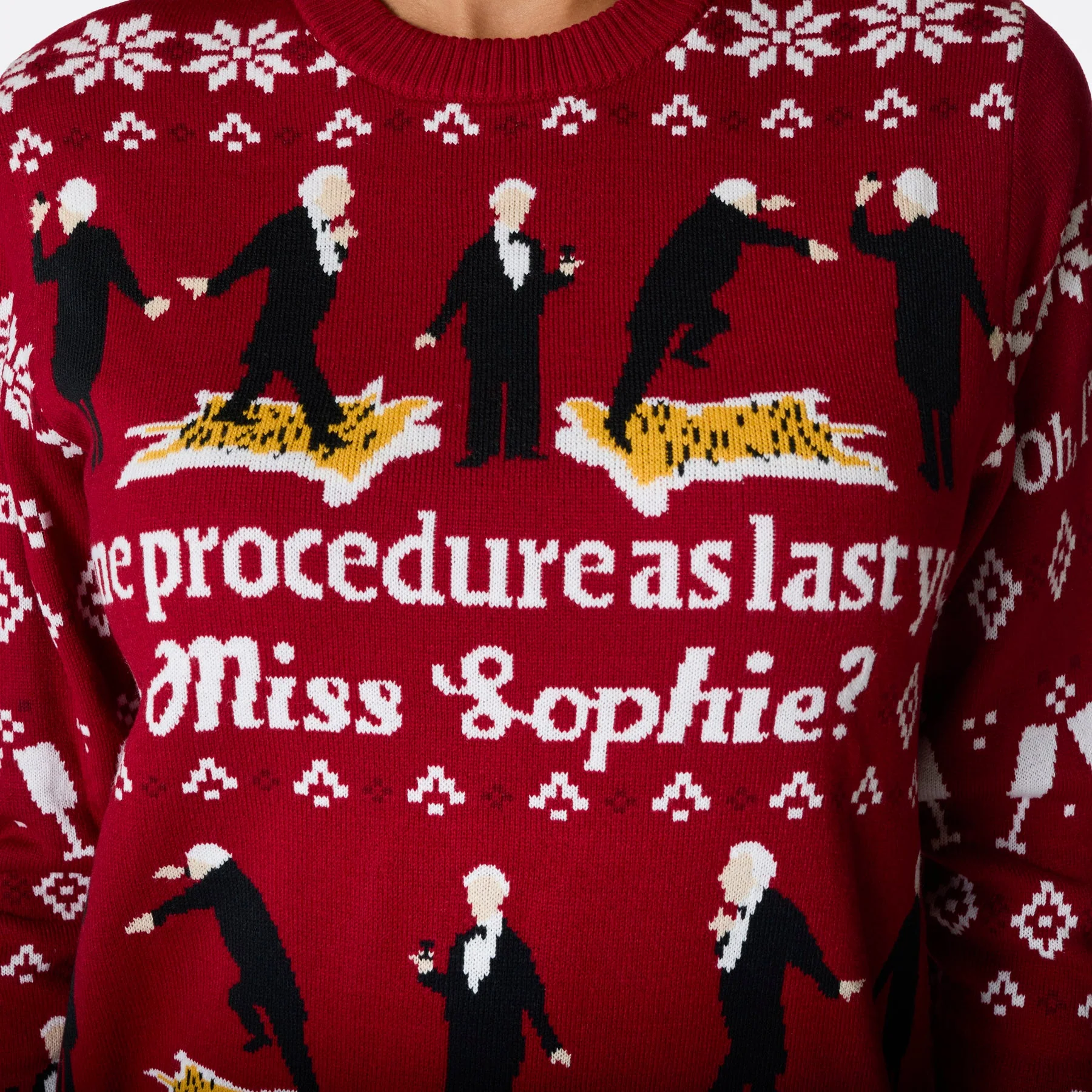 Dinner For One Weihnachtspullover Damen