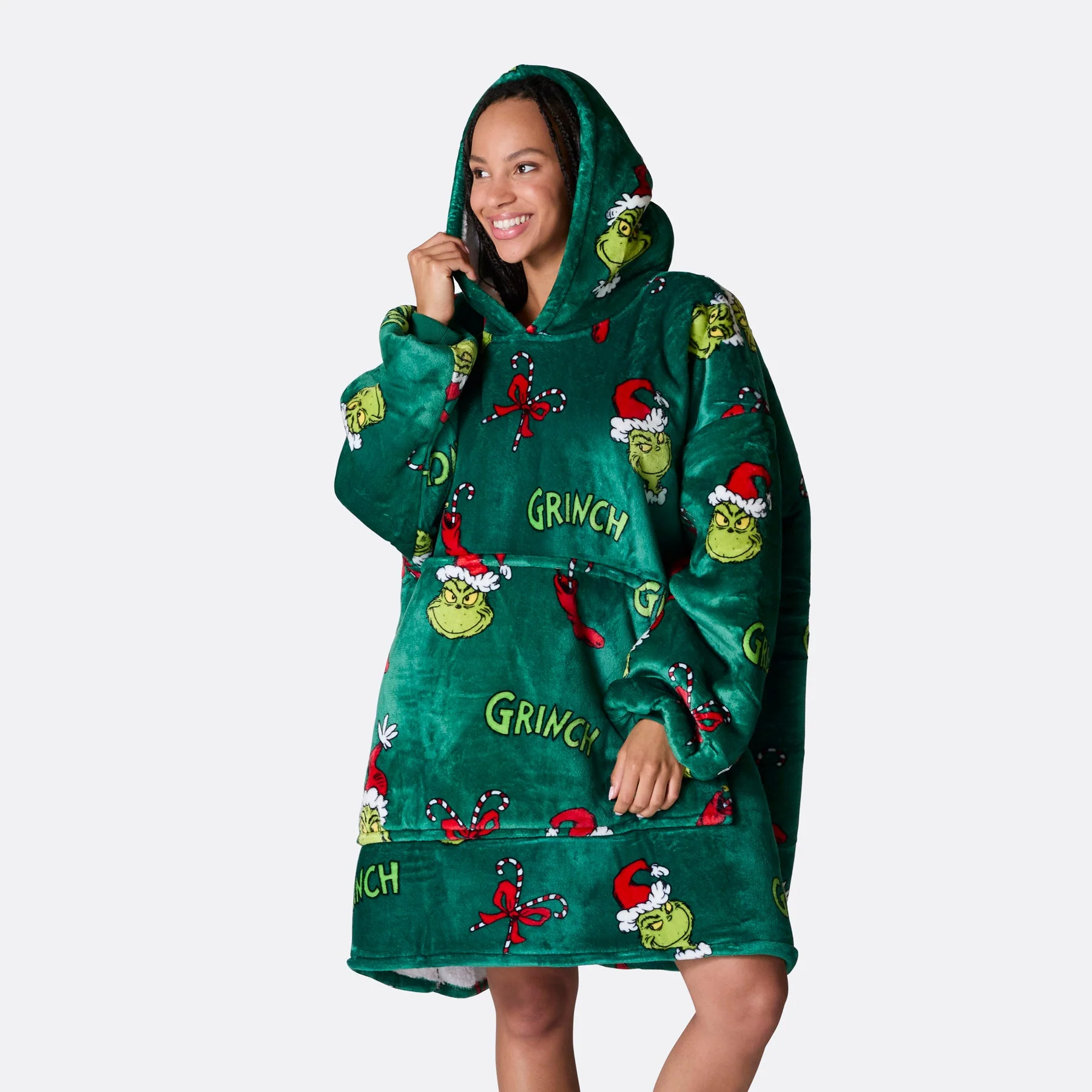 Grüner Der Grinch HappyHoodie
