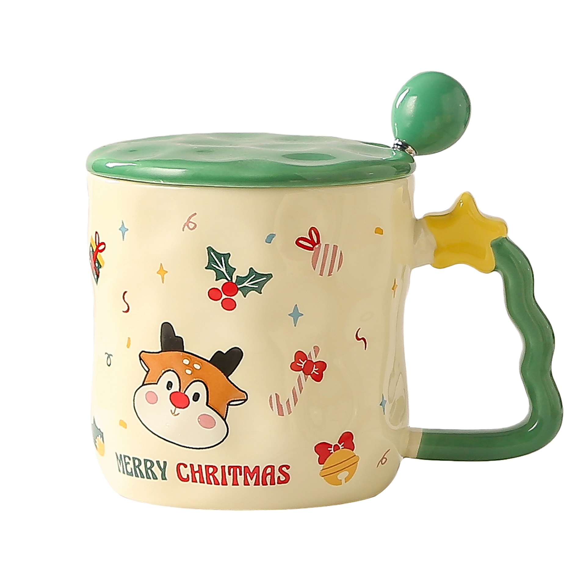 Christmas Reindeer Ceramic Mug