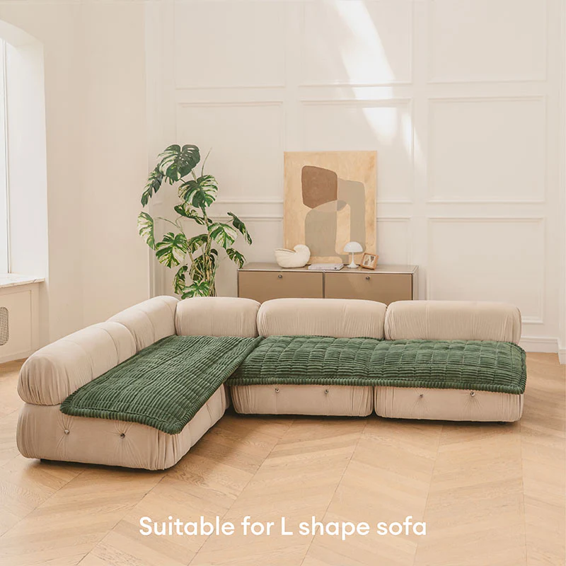 Lazy Soft Flannel Breathable Pet Mat Non-slip Couch Covers