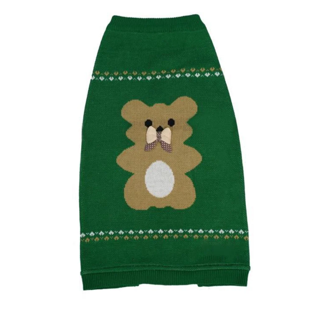 15 Furries Green Teddy Sweater for Dogs