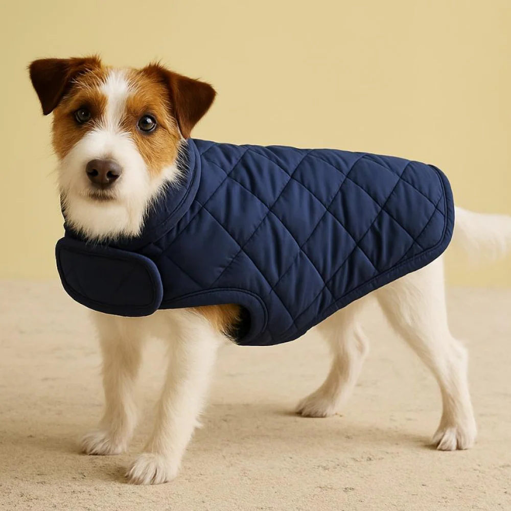 15 Furries Navy Puffer Jacket for Dogs