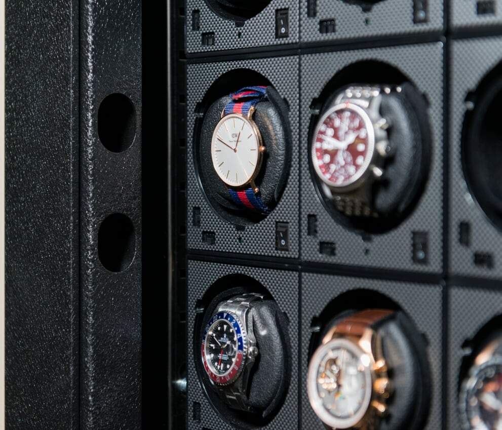 BlumSafe Luxury Watch Winder Wall Safe USA Built Gen 2.0