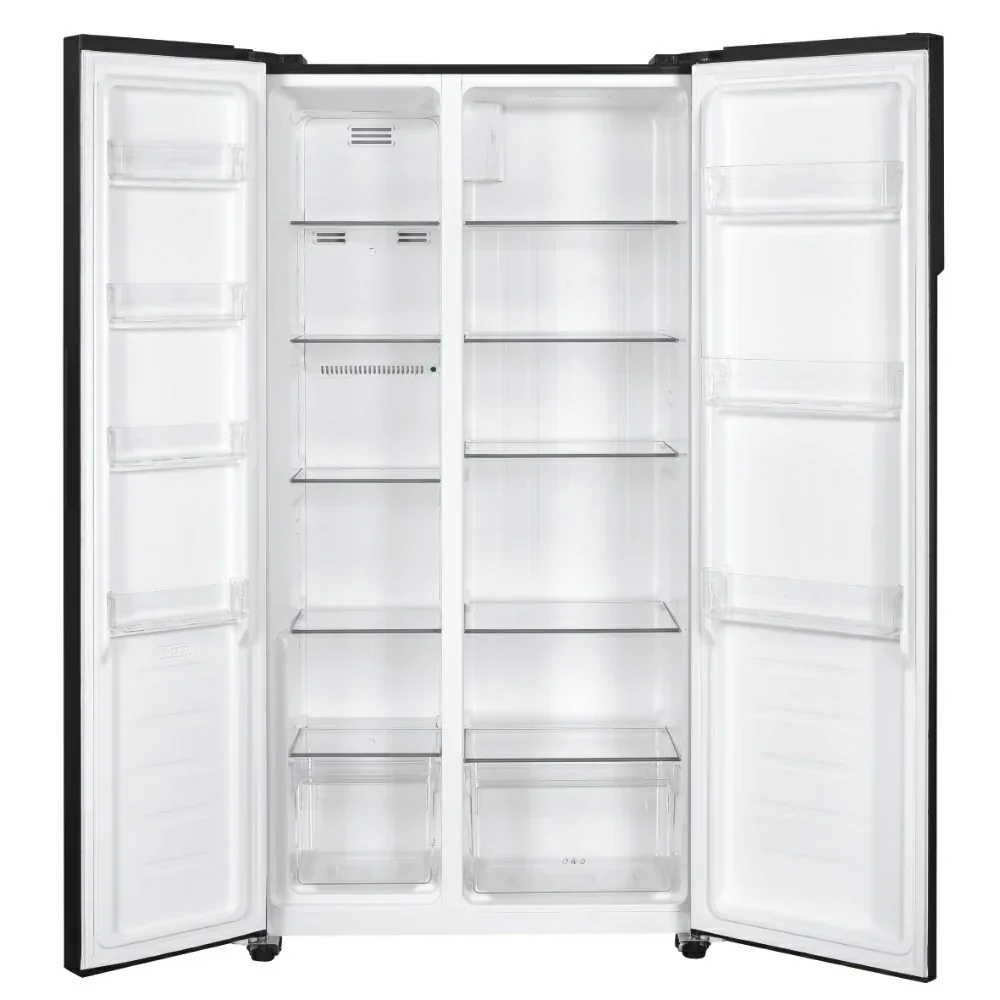 Candy American Fridge Freezer Frost Free Black | CHSBSV5172EBKN