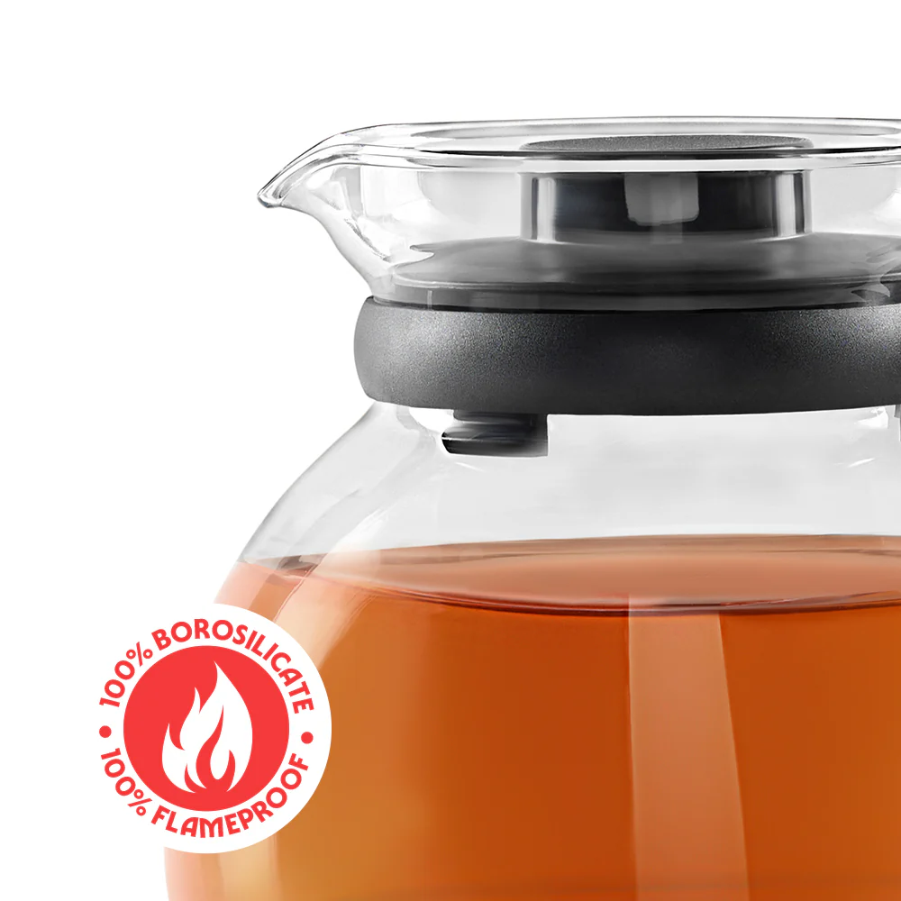 Borosil Carafe w Inbuilt Strainer, 1.5L