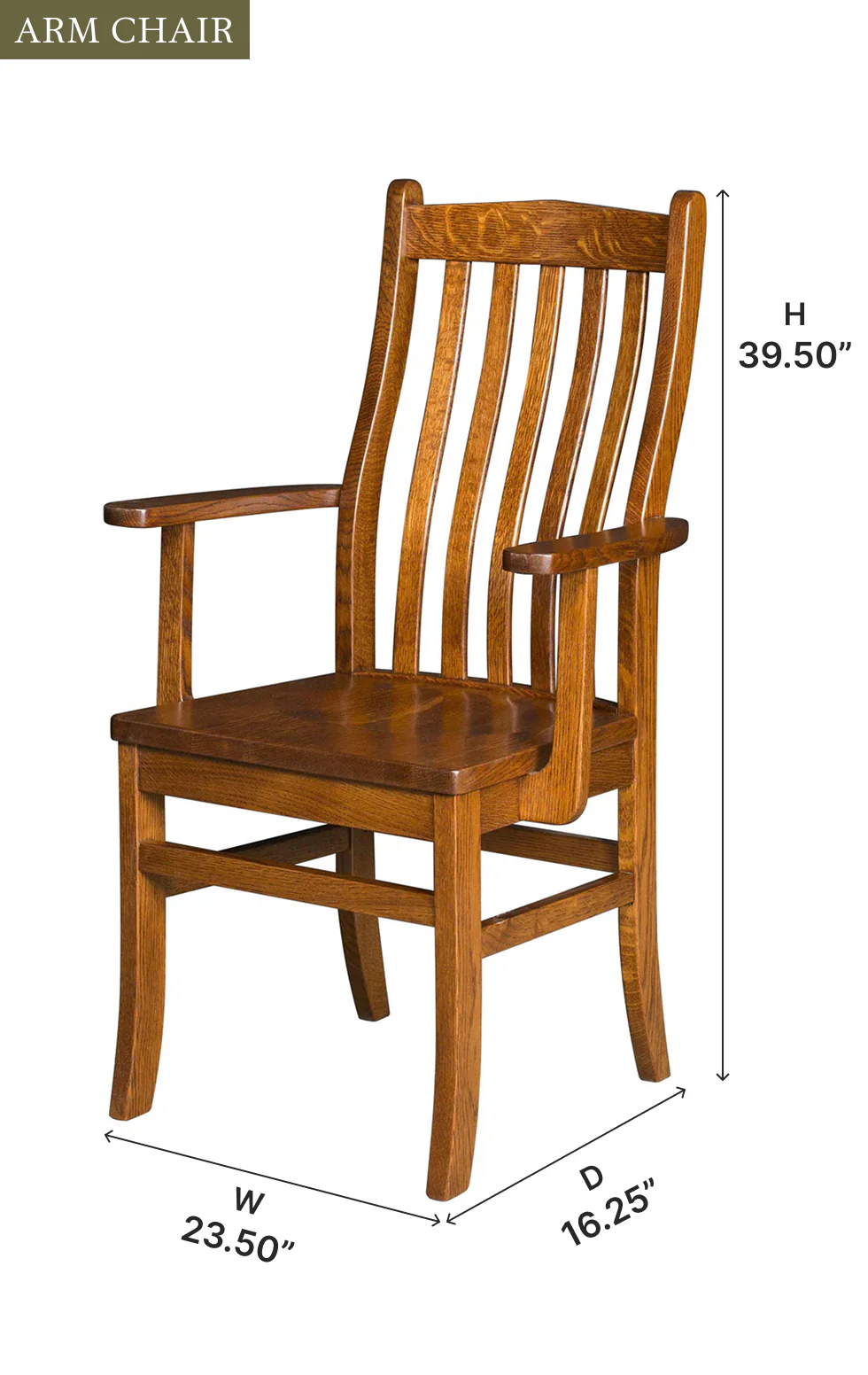 Amish Lincoln Dining Chair