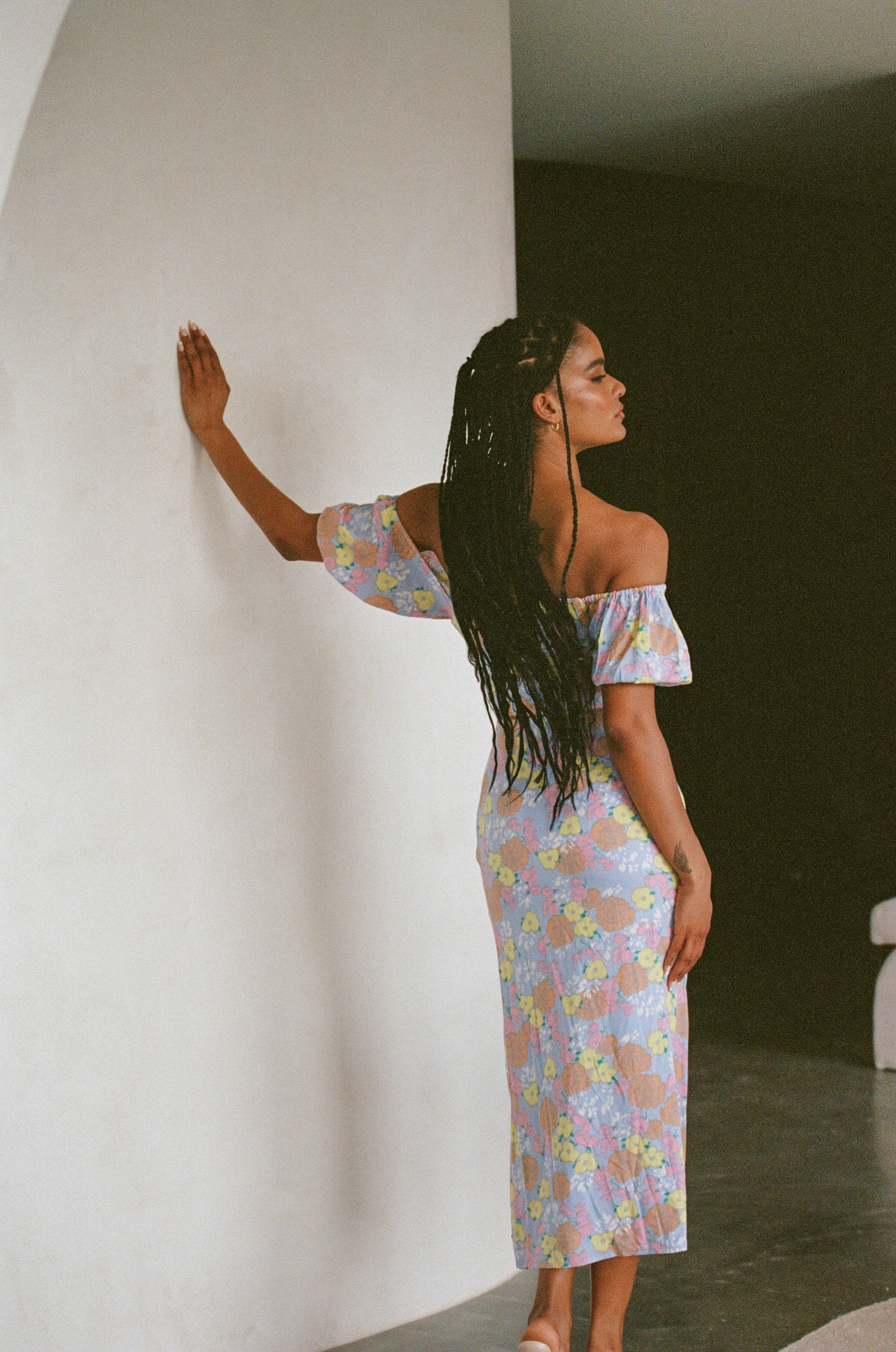 SAMPLE-Akia Midi Skirt