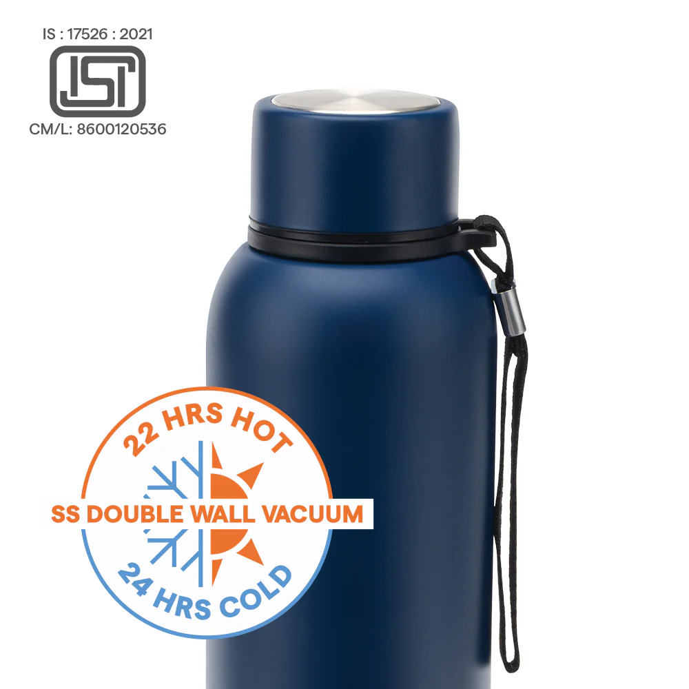 Borosil Trek Indigo, 850ml