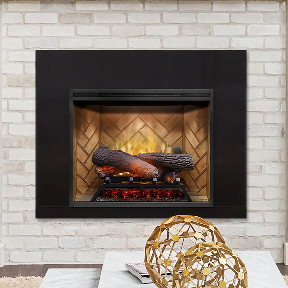 Dimplex 24 Inch Revillusion Electric Firebox Herringbone Brick