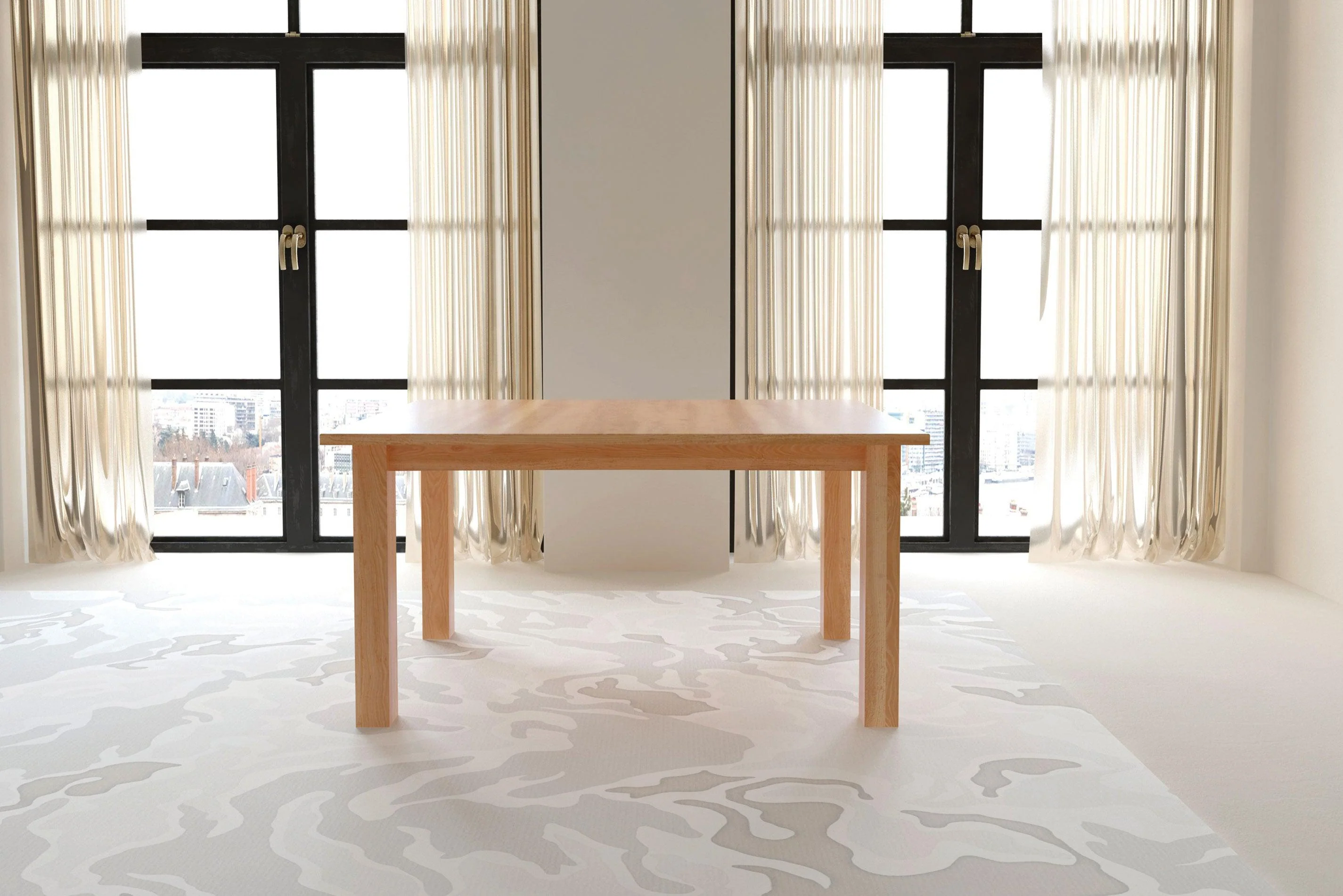 Amish Economy Leg Table