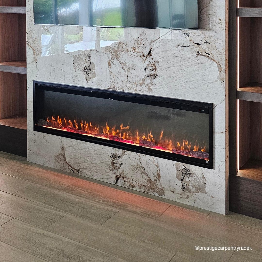 Sideline Elite Pro 72-inch Smart Electric Fireplace 80059