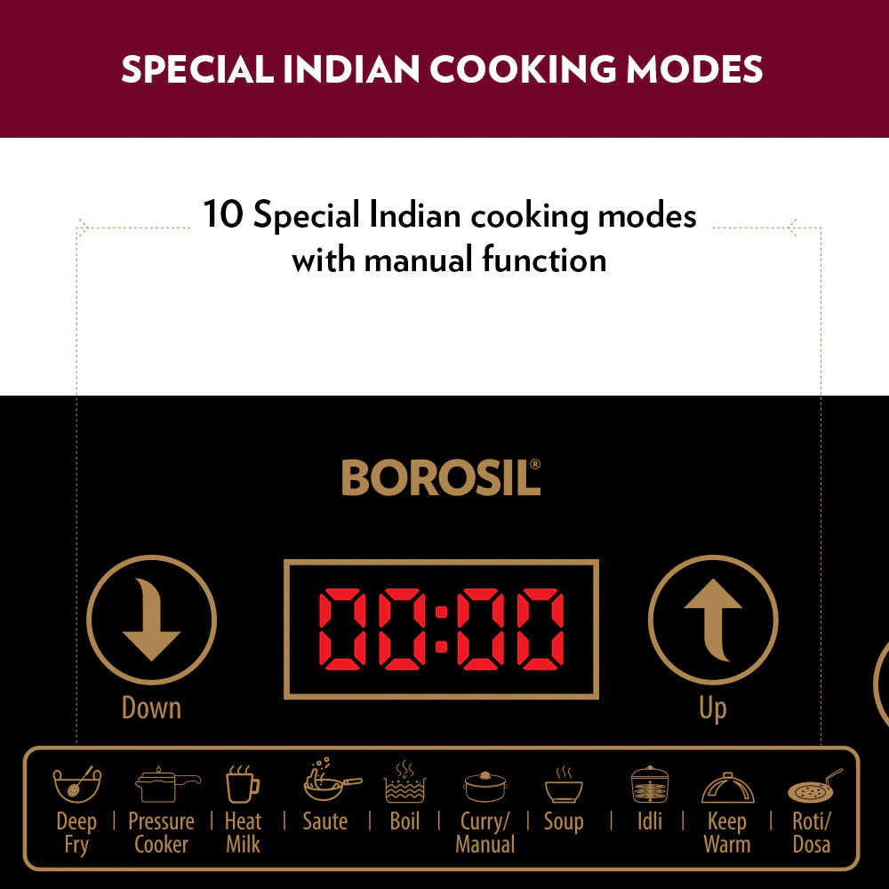 Borosil SmartKook Induction Cooktop TC14