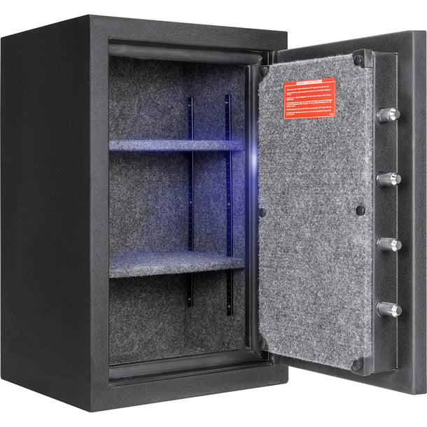 Barska AX13744 Biometric Keypad Fire Resistant Safe