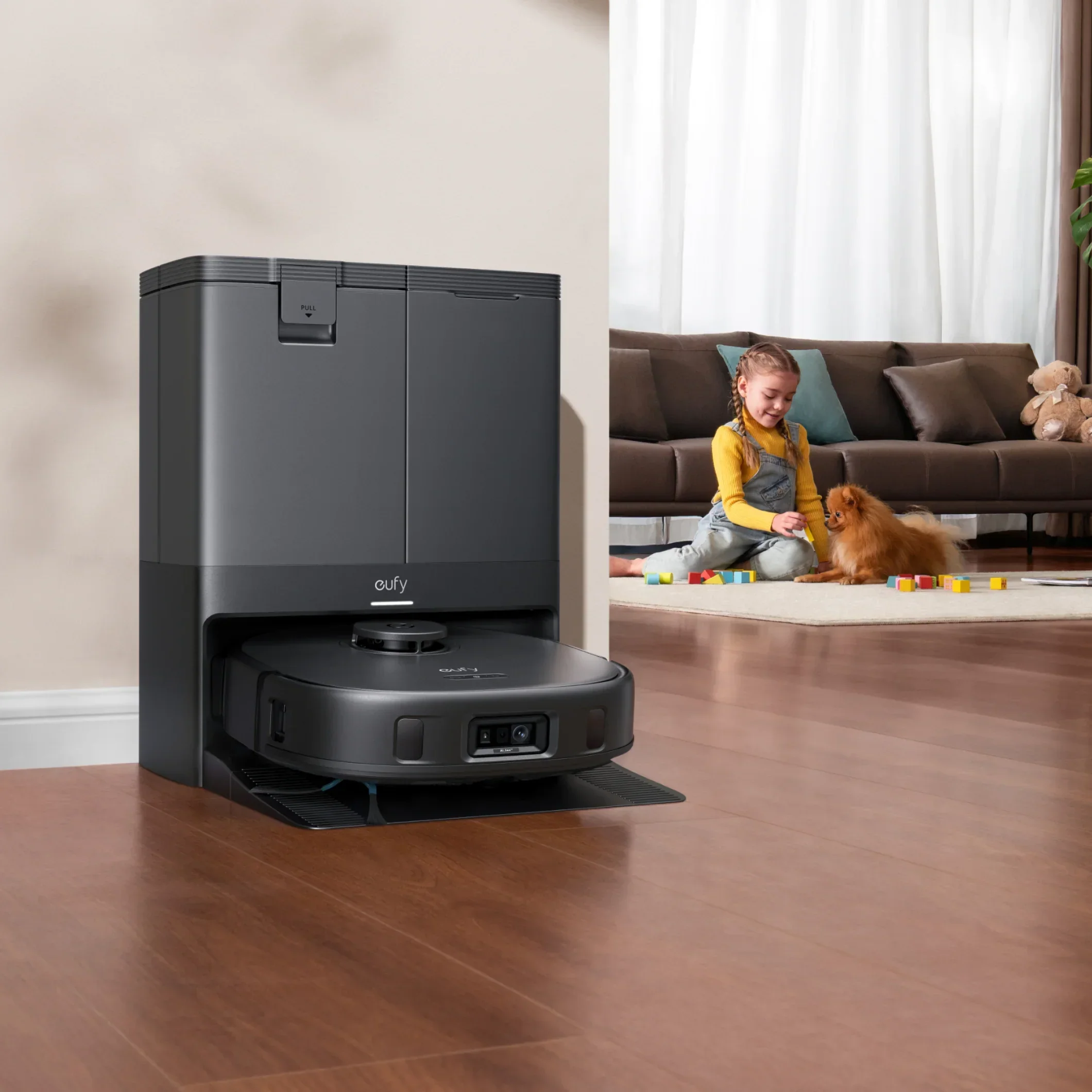 Eufy X10 Pro Omni Robot Vacuum & Mop with MopMaster 2.0 鈥?8,000 Pa Suction | T2351V11