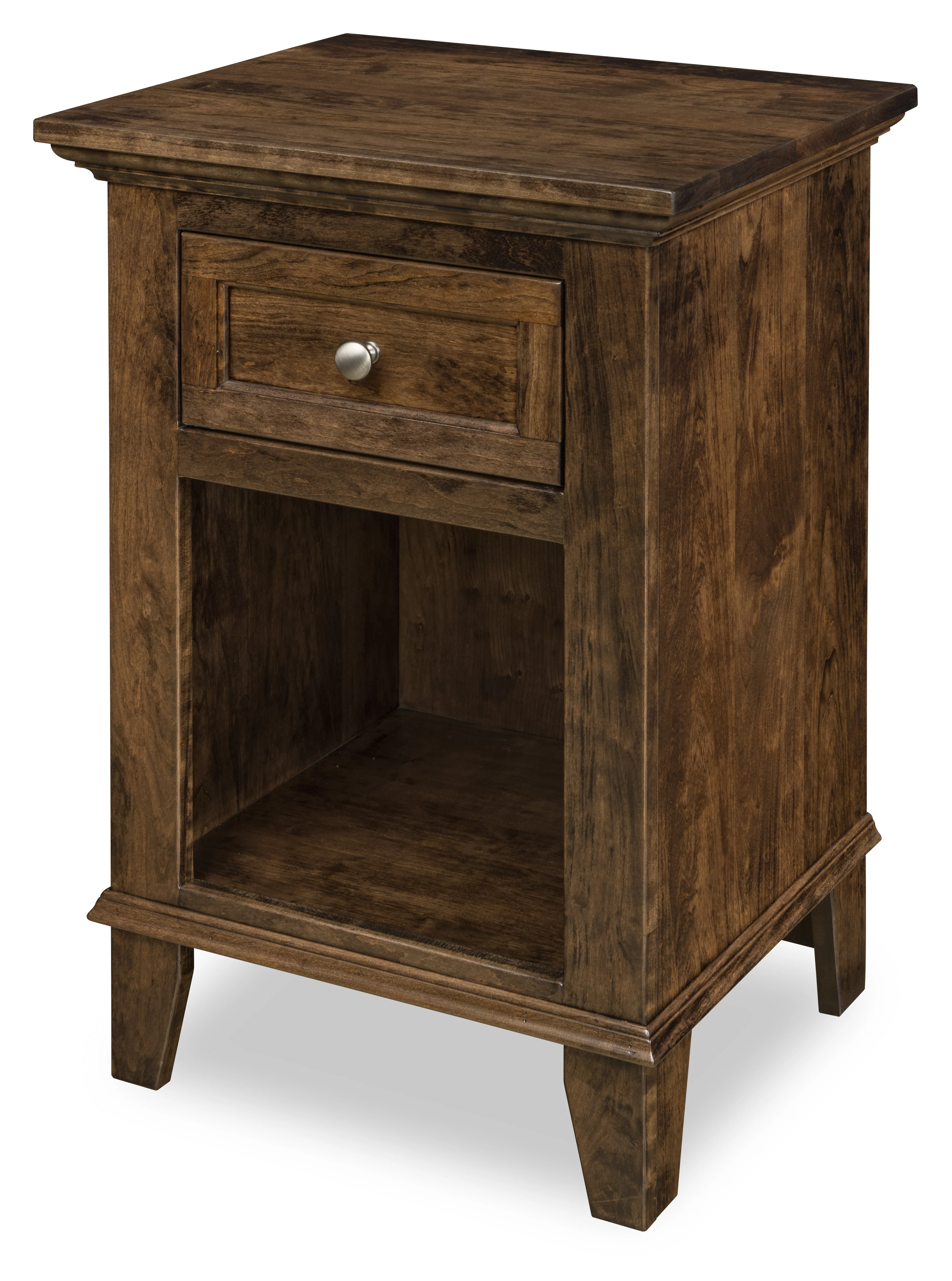 Amish Alexandria One-Drawer Nightstand - Quick Ship