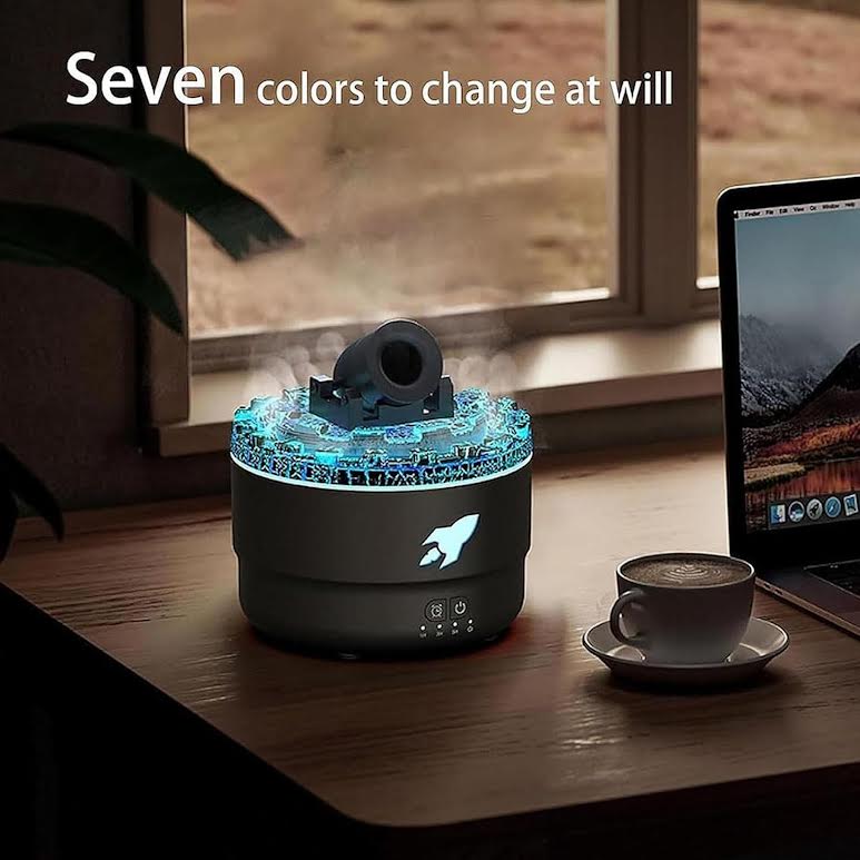 Cannon Blast Aroma Humidifier and Diffuser Black