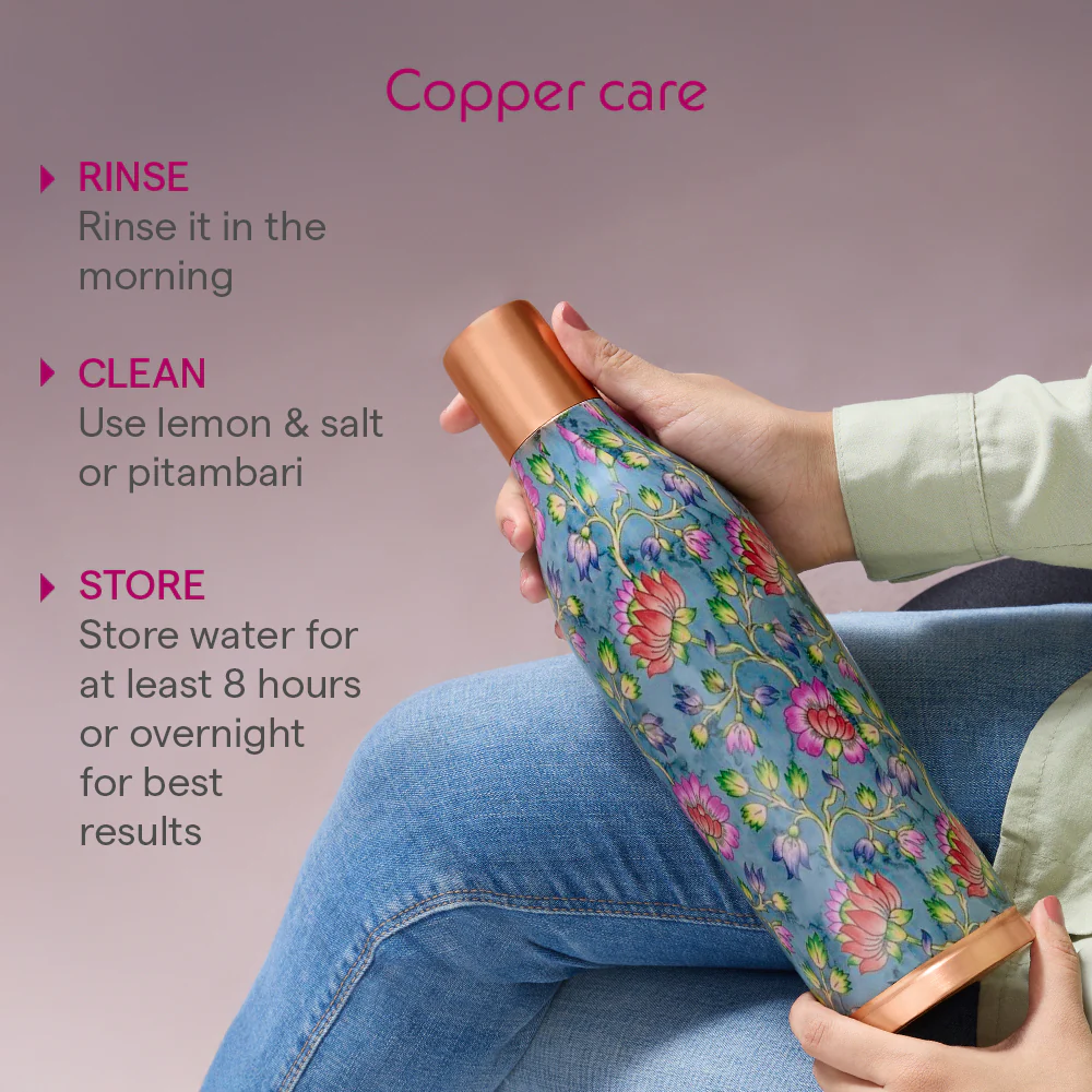 Gemini-Quinn Copper Bottle