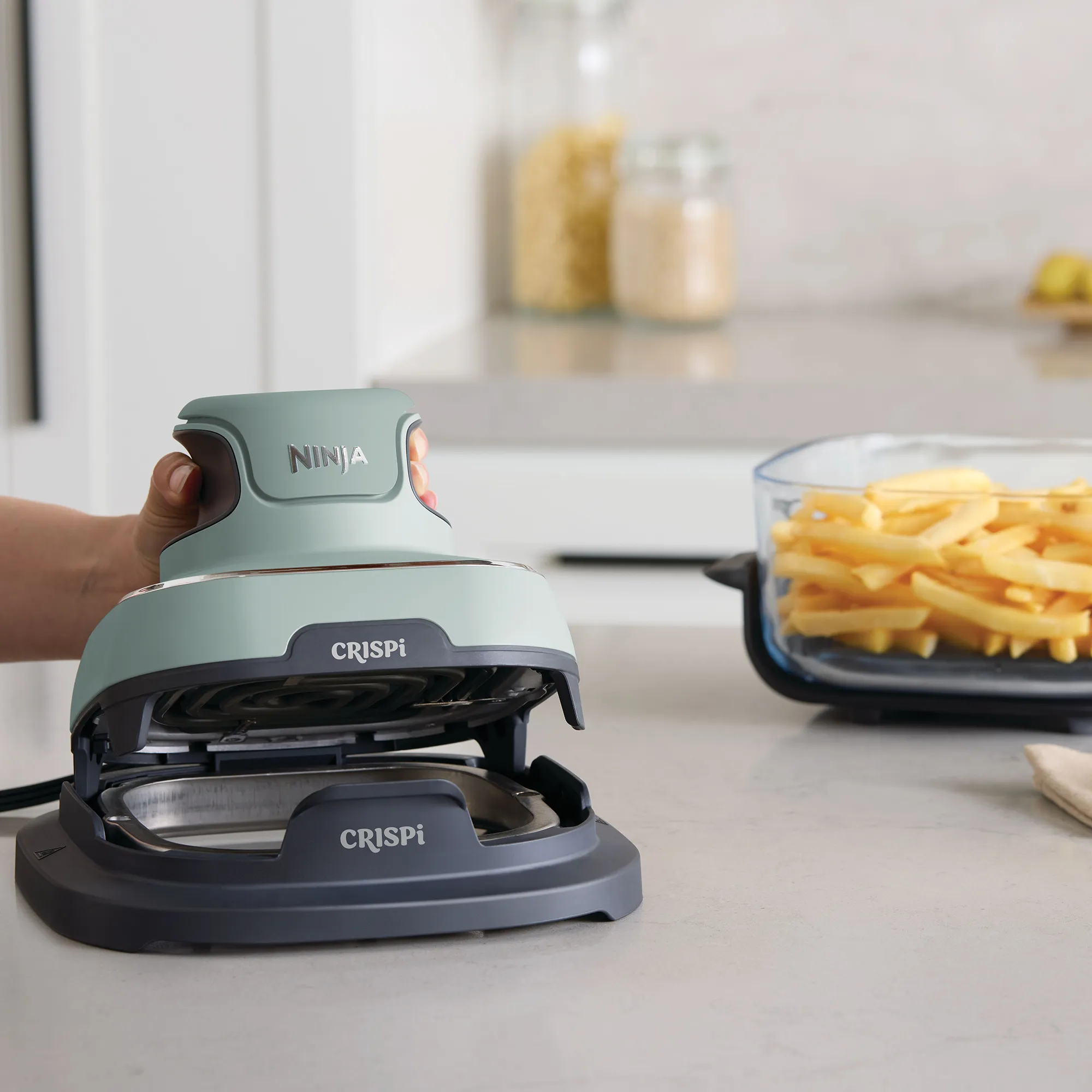 Ninja Crispi 4-in-1 Portable Glass Air Fryer