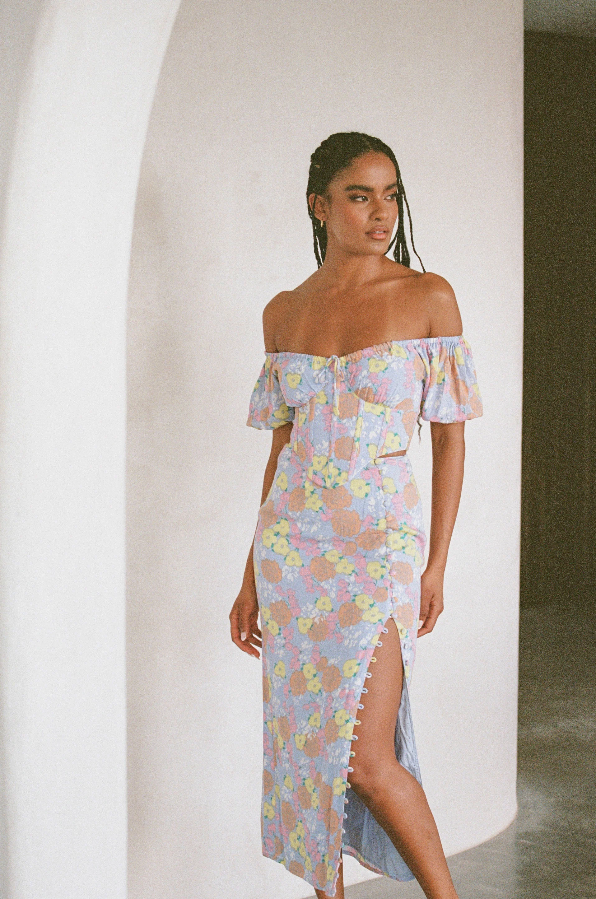 SAMPLE-Akia Midi Skirt