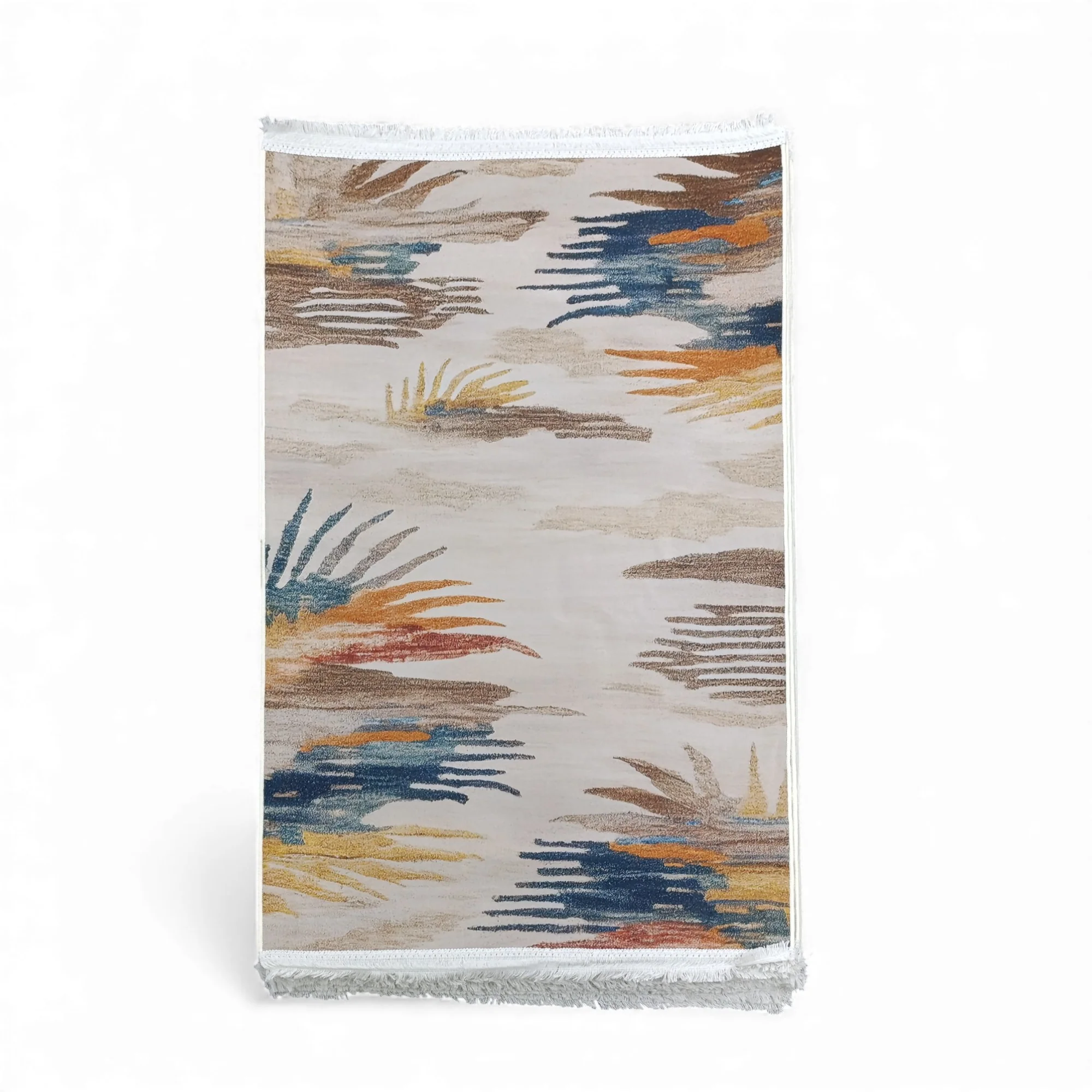 1 x 1.5m Abstract Bohemian Design Carpet Multicoloured