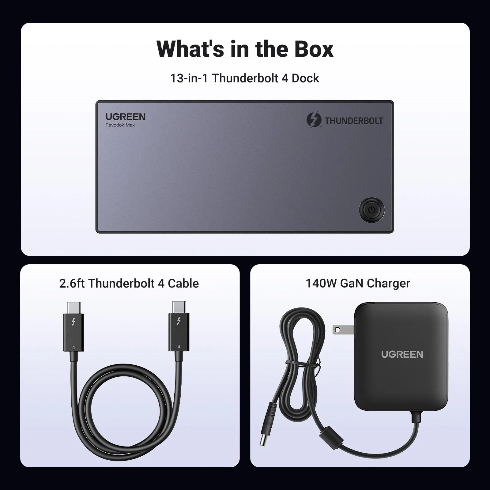 UGREEN Revodok Max 13-in-1 Thunderbolt 4 Docking Station