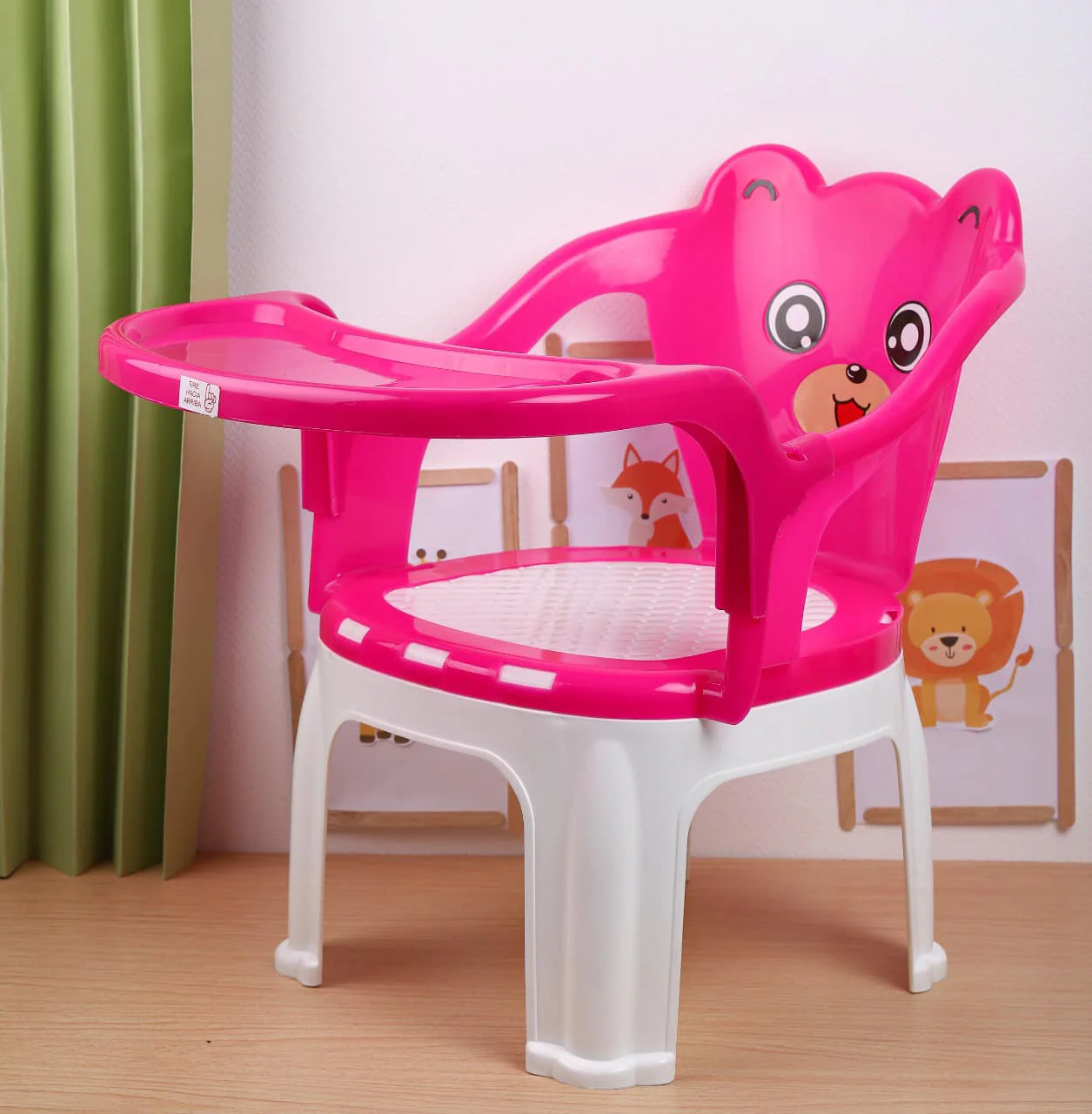 Silla para bebé 2 en 1 con Bandeja Removible Fucsia