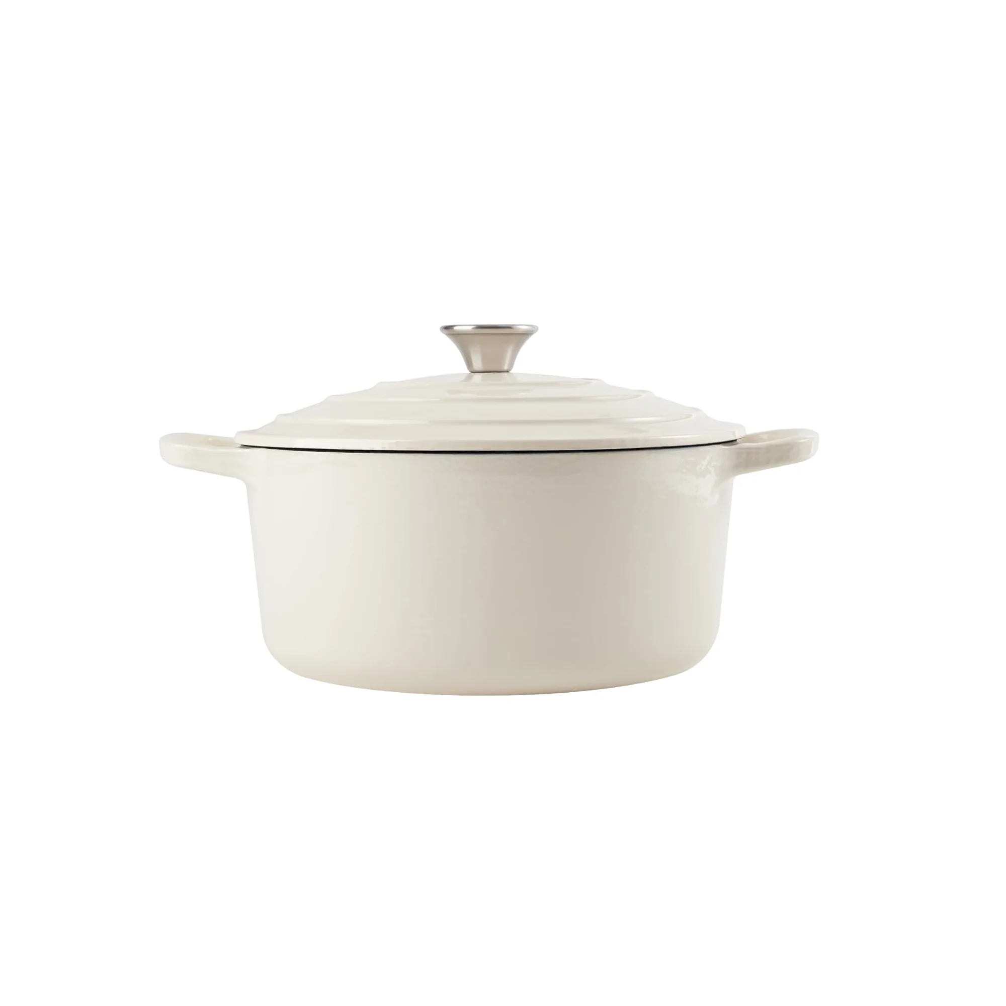 CH 24cm Cast Iron Casserole Cream