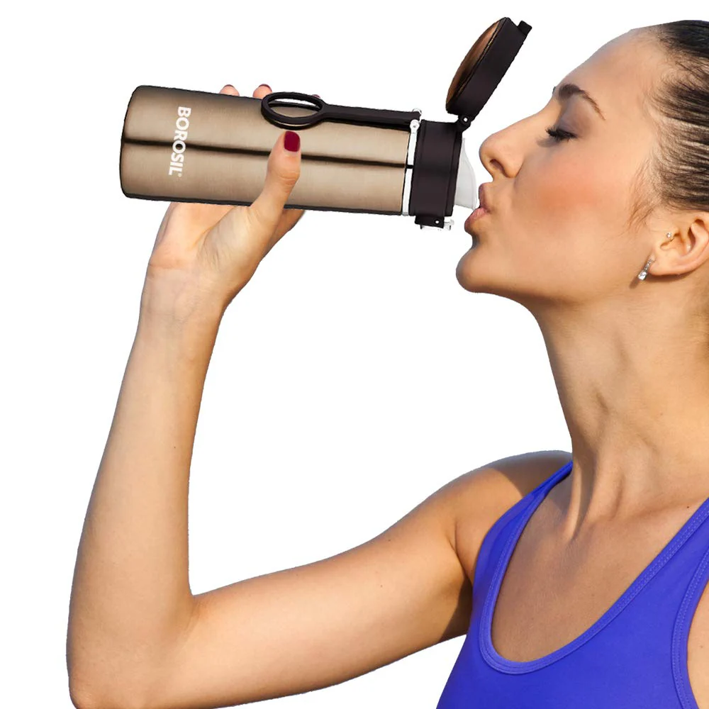 Borosil Travelease Brown, 420ml