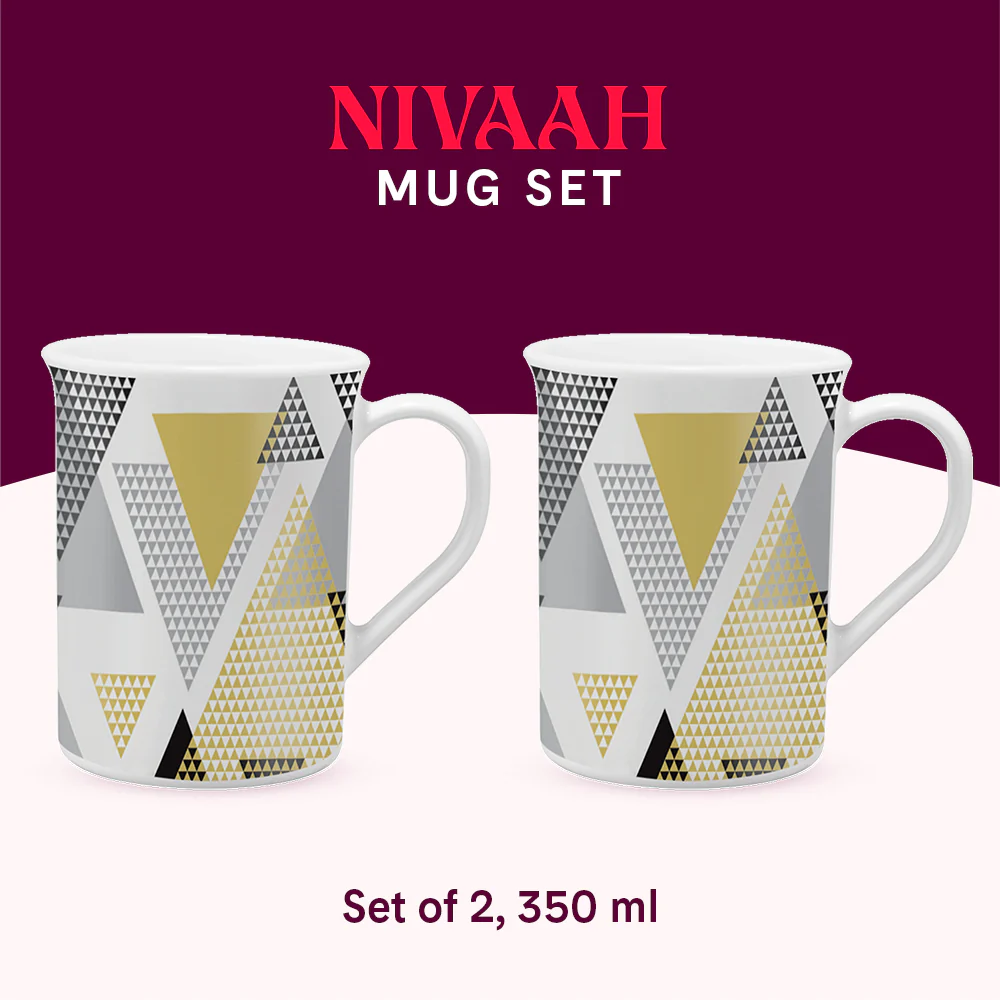 Larah by Borosil Nivaah Mug, 340ml