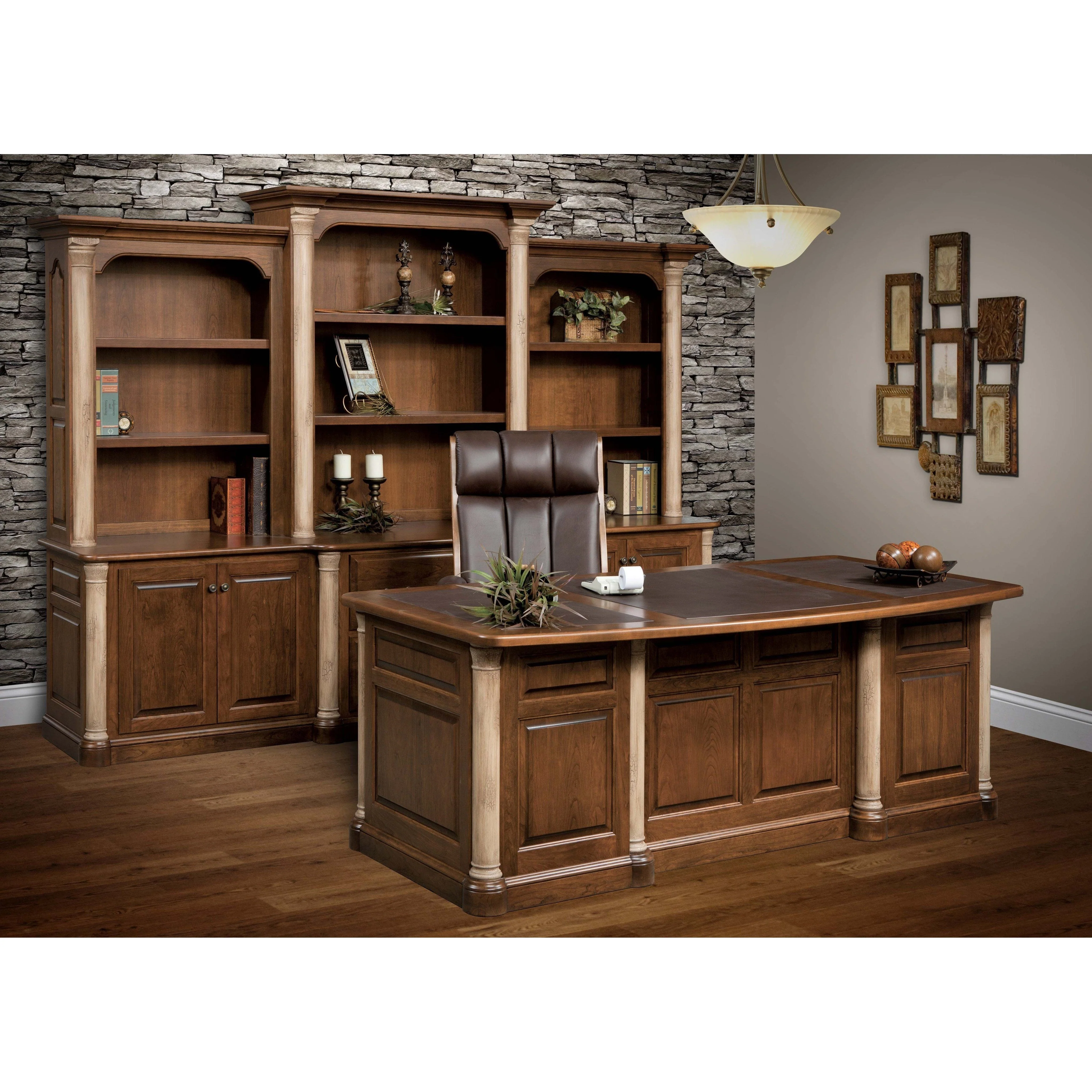 Amish Jefferson Executive Desk