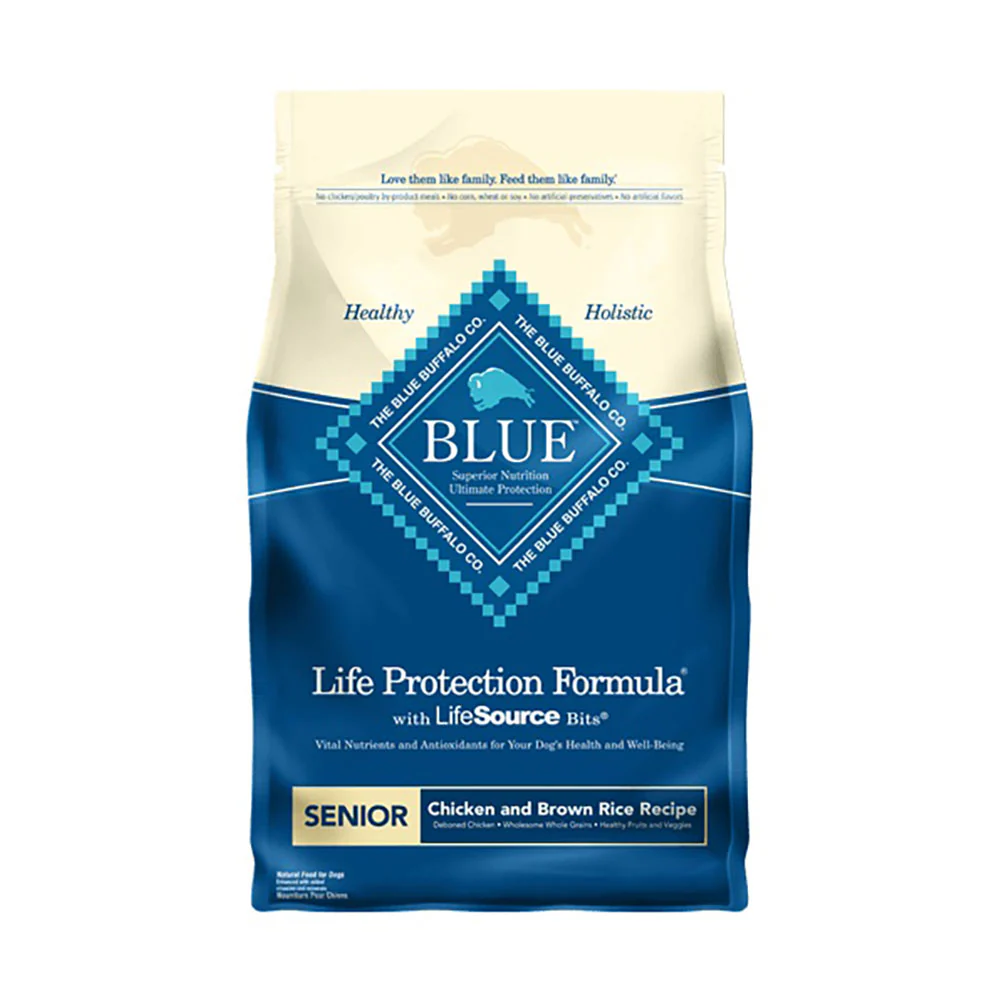 Blue Buffalo® Life Protection Formula® Chicken & Brown Rice Recipe Senior Dog Food 30 Lbs