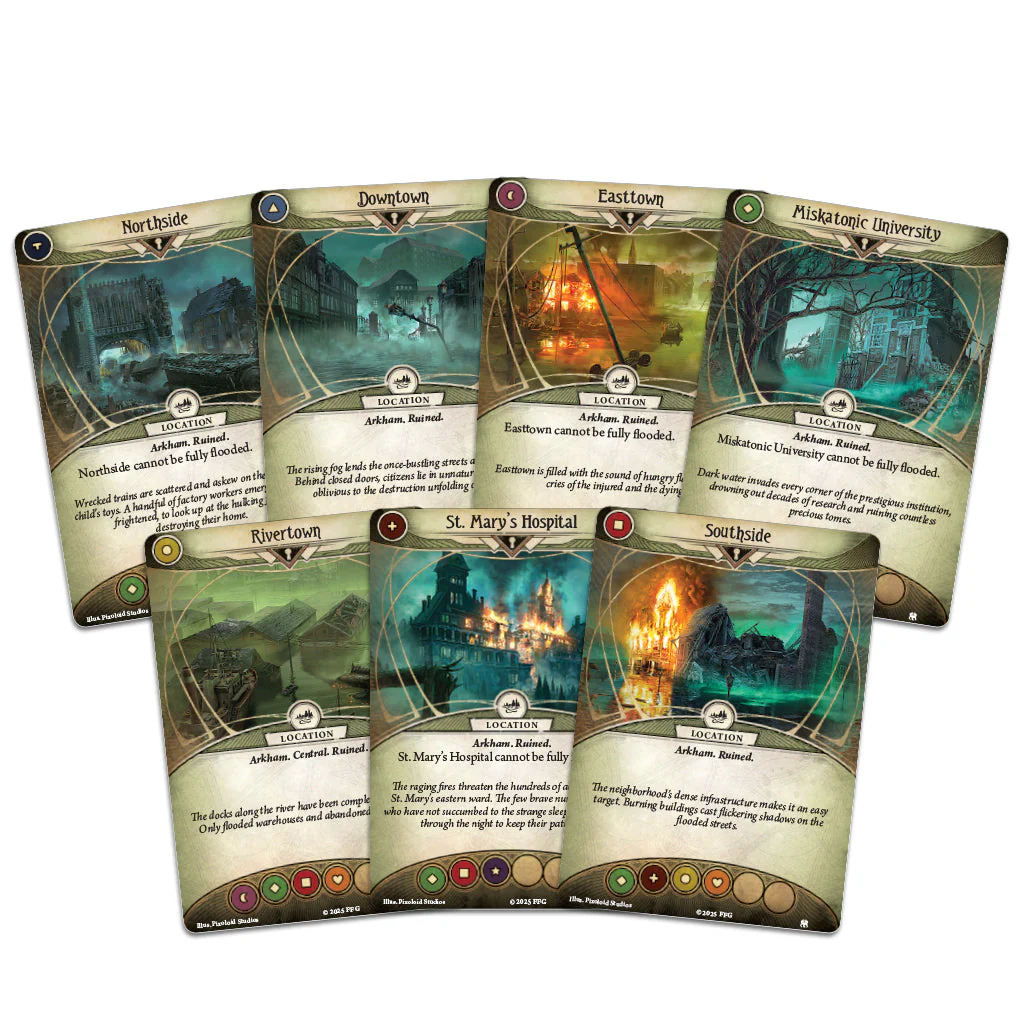Arkham Horror LCG: The Drowned City Campaign Expansion