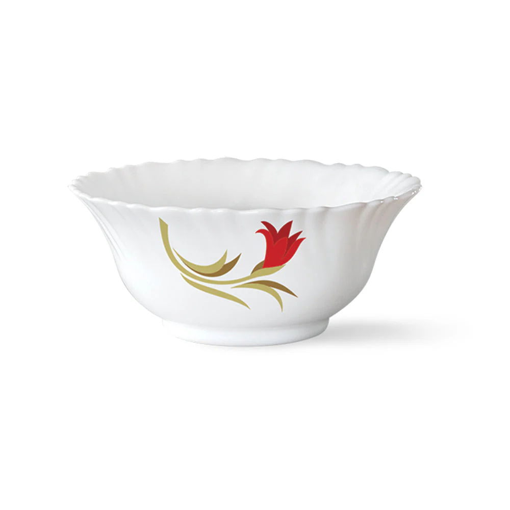 Red Lily Soup Bowl