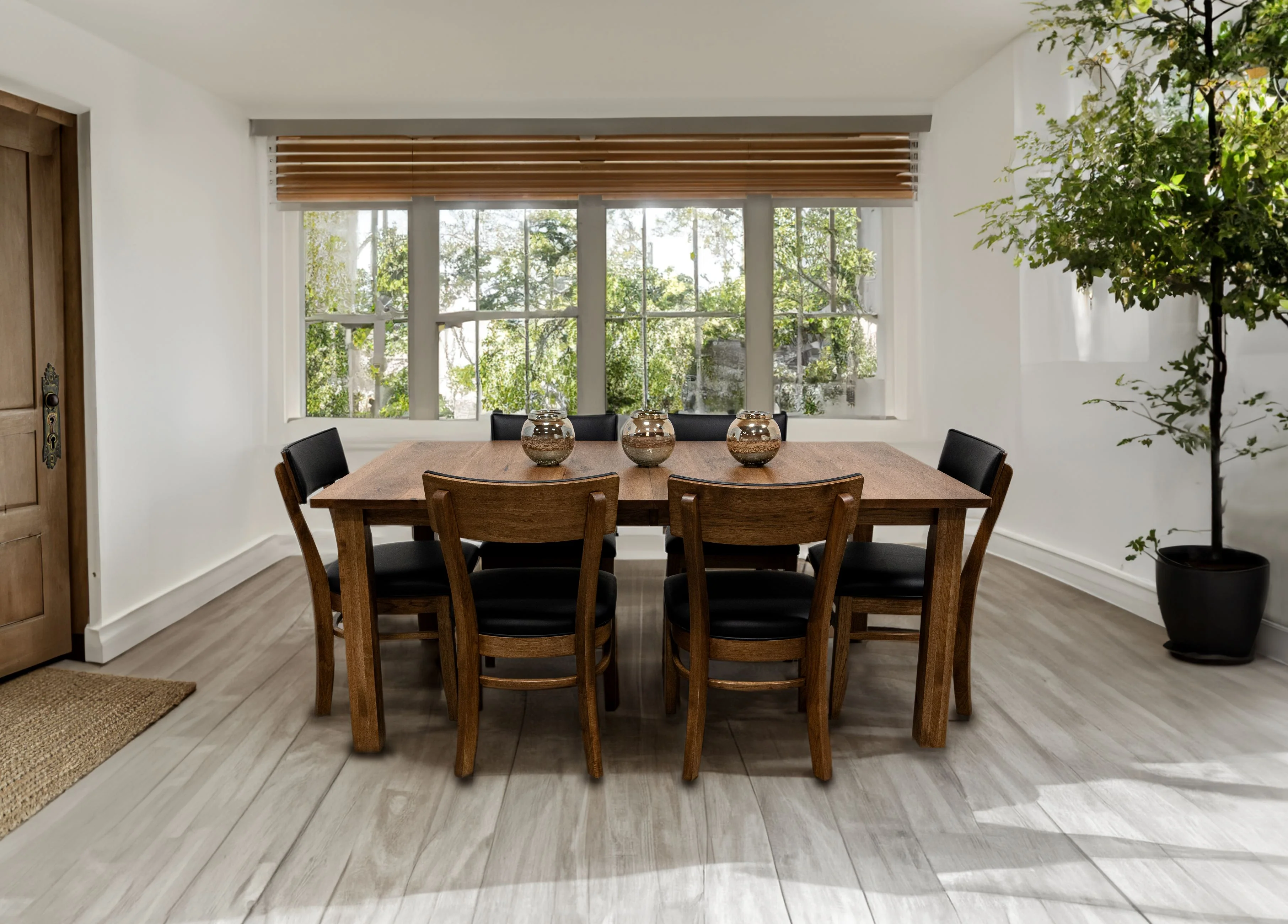 Amish Desert Mountain Leg Table