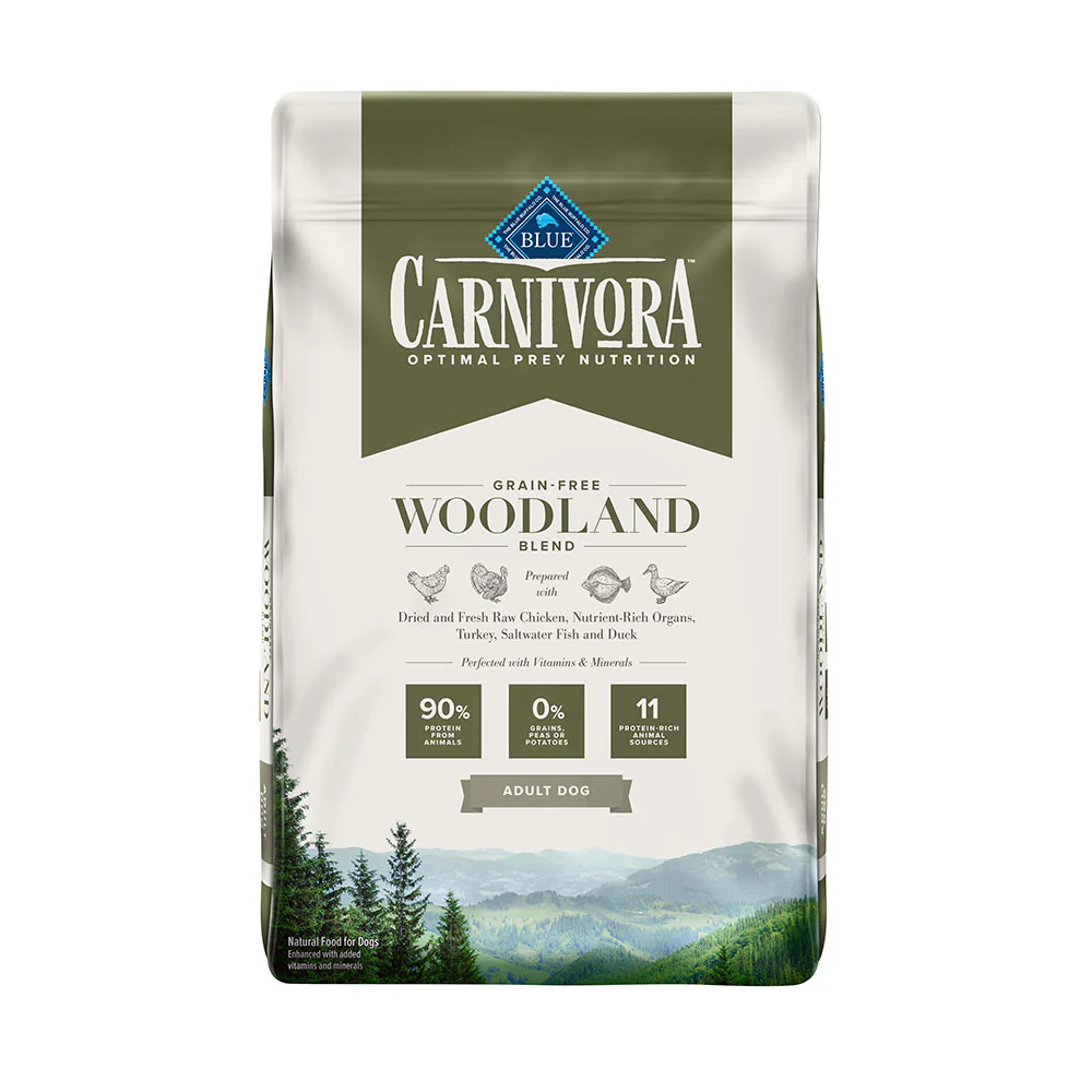 Blue Buffalo® Carnivora™ Grain Free Woodland Blend Adult Dog Food 22 Lbs