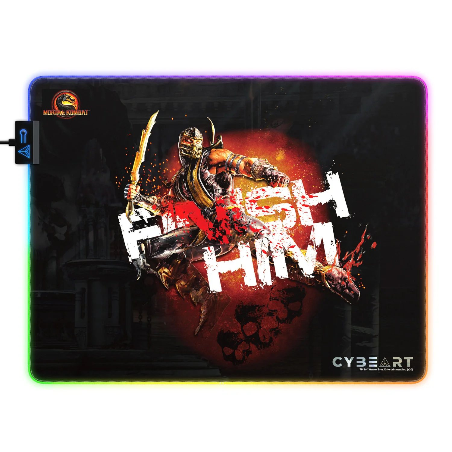 Mortal Kombat - FINISH HIM Gaming Mouse Pad