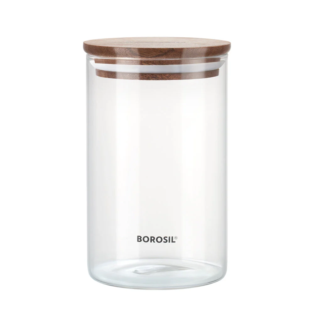 Classic Glass Jar with Wooden Lid
